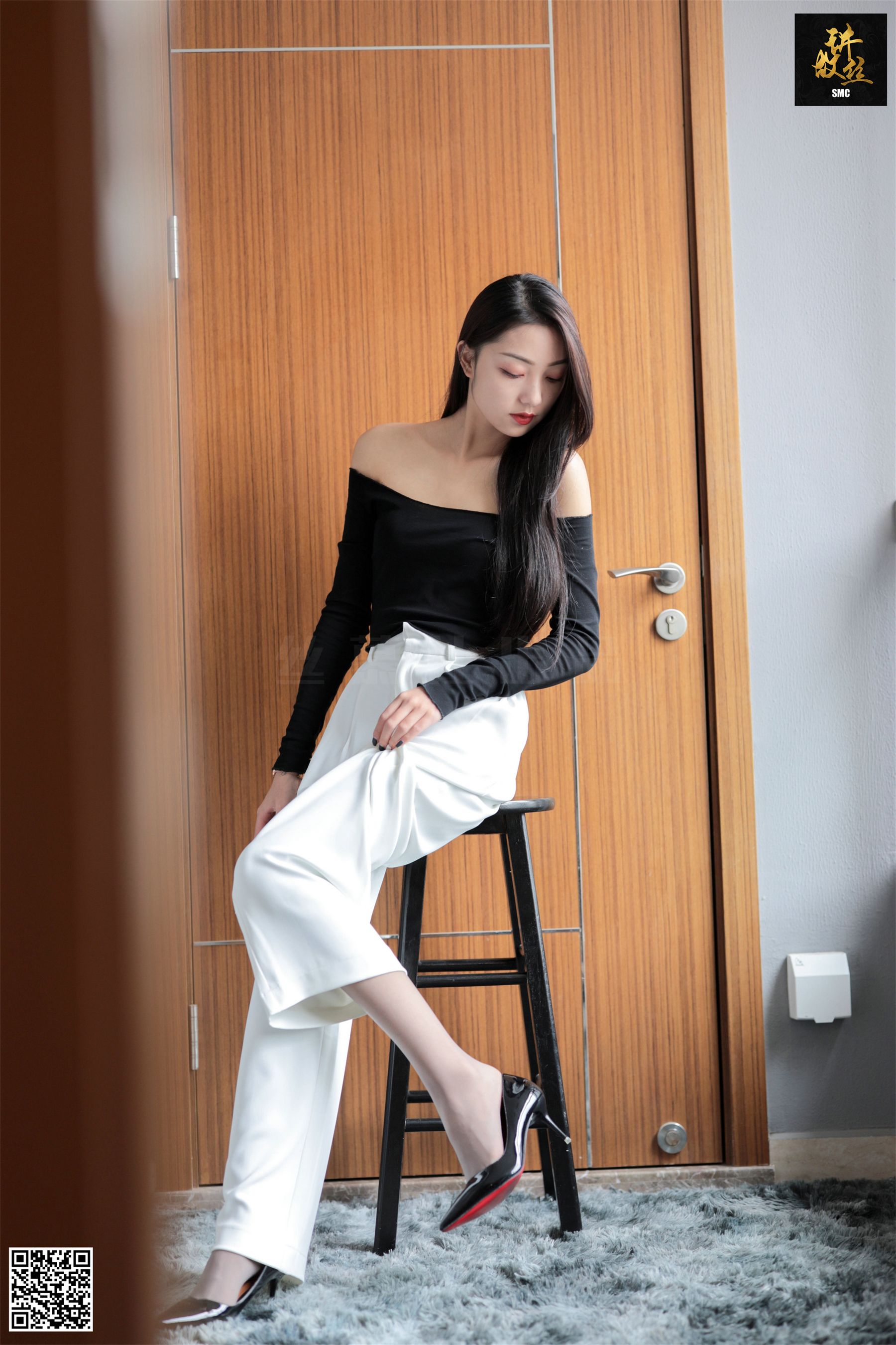 [丝慕] 特写集TX004 诗晴 《天鹅绒裤里丝》  第60张