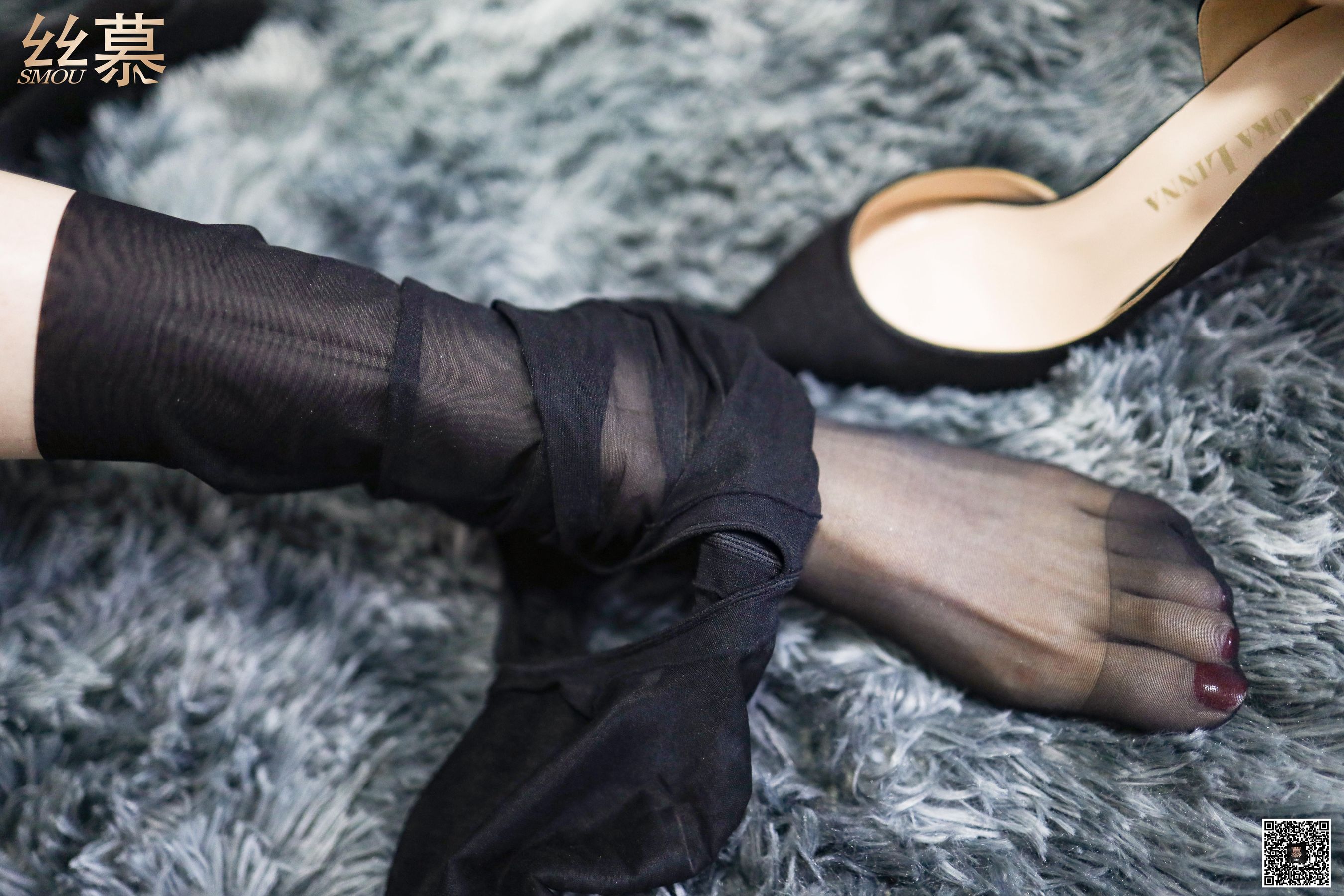 [丝慕] 特写集TX032 熙熙 《黑丝启示录》  第43张