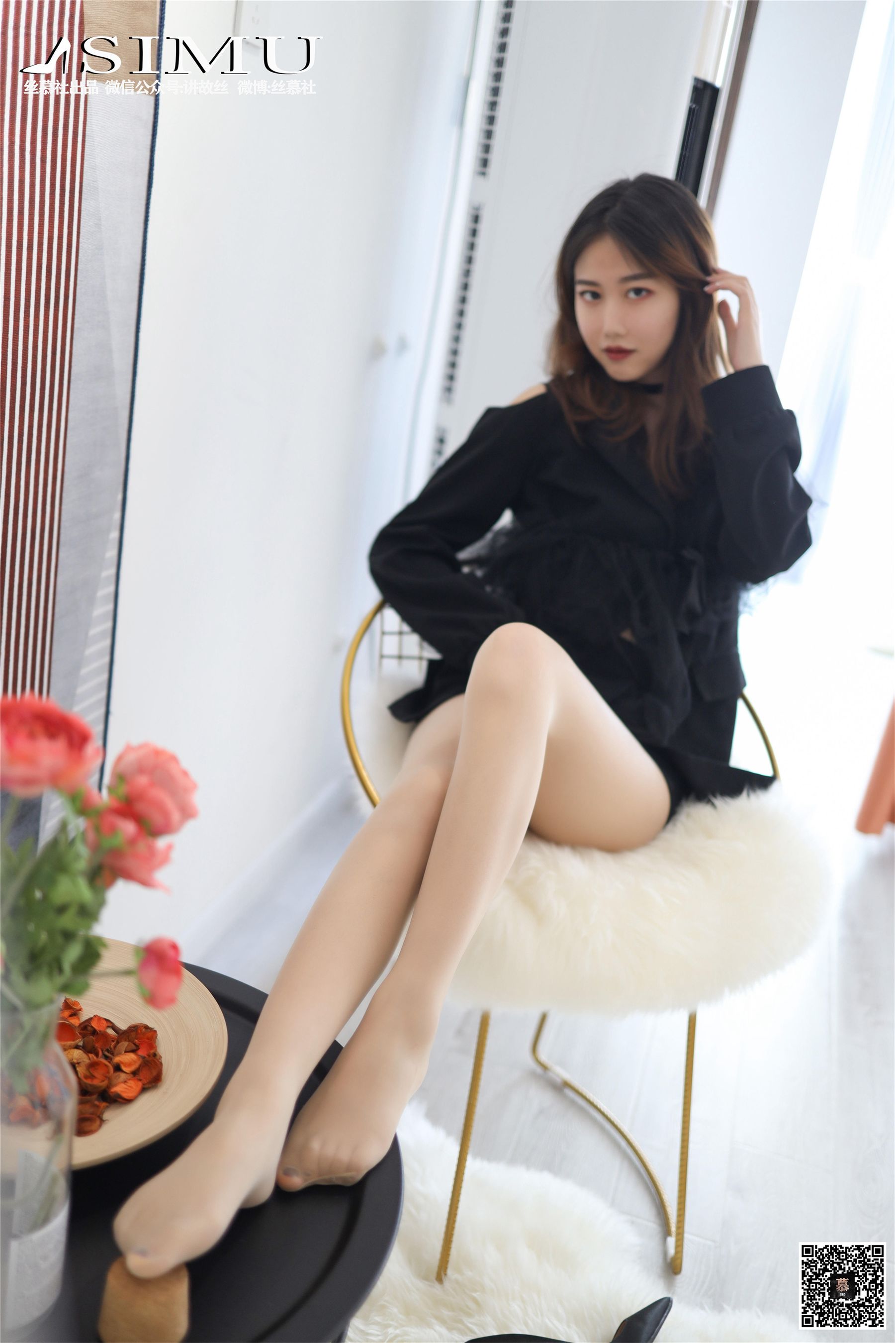 [丝慕] 特写集TX018 米朵 《经典的肉丝》  第35张