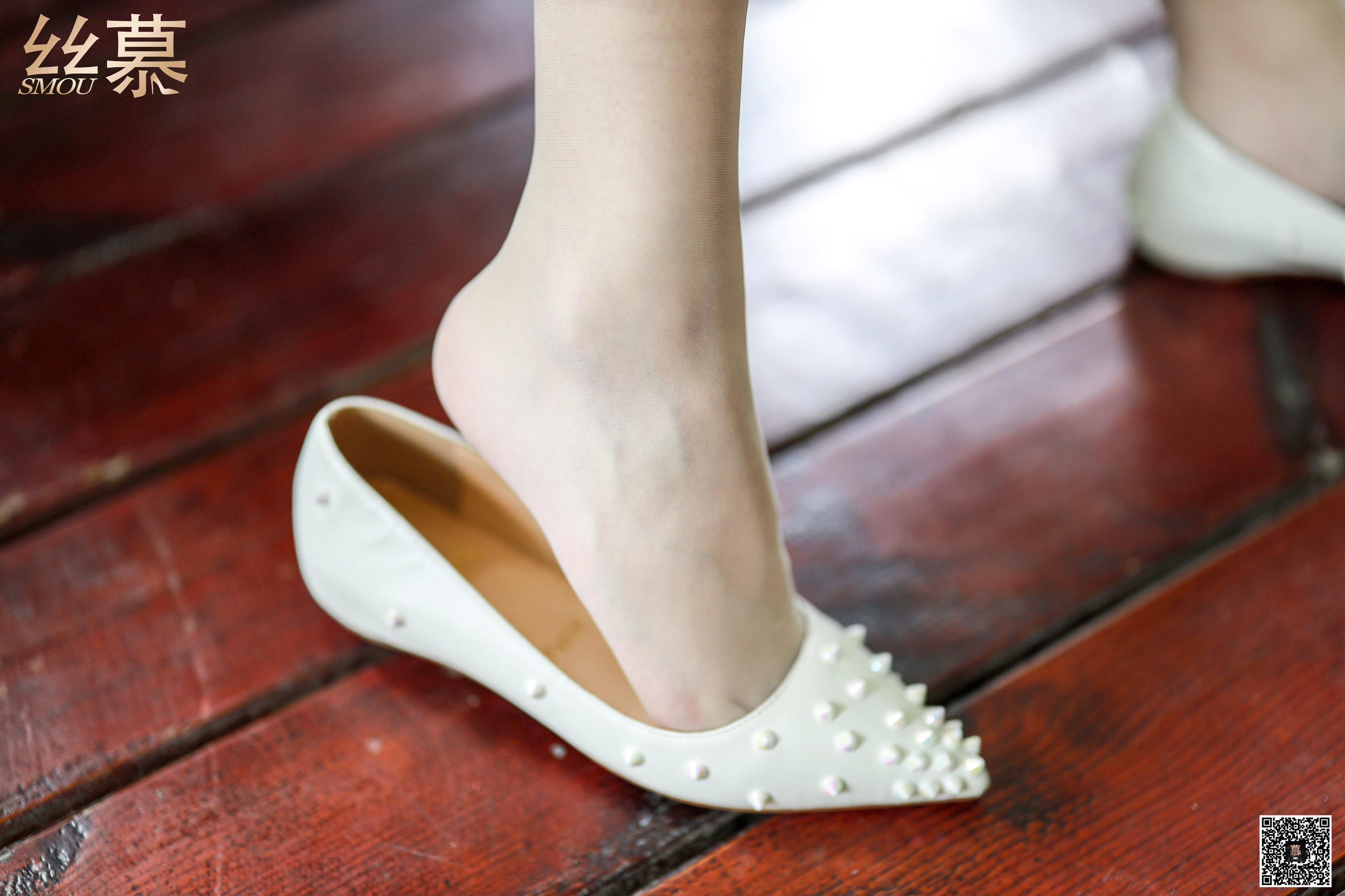 [丝慕] 特写集TX030 文欣 《阳光下的白丝光影》  第48张