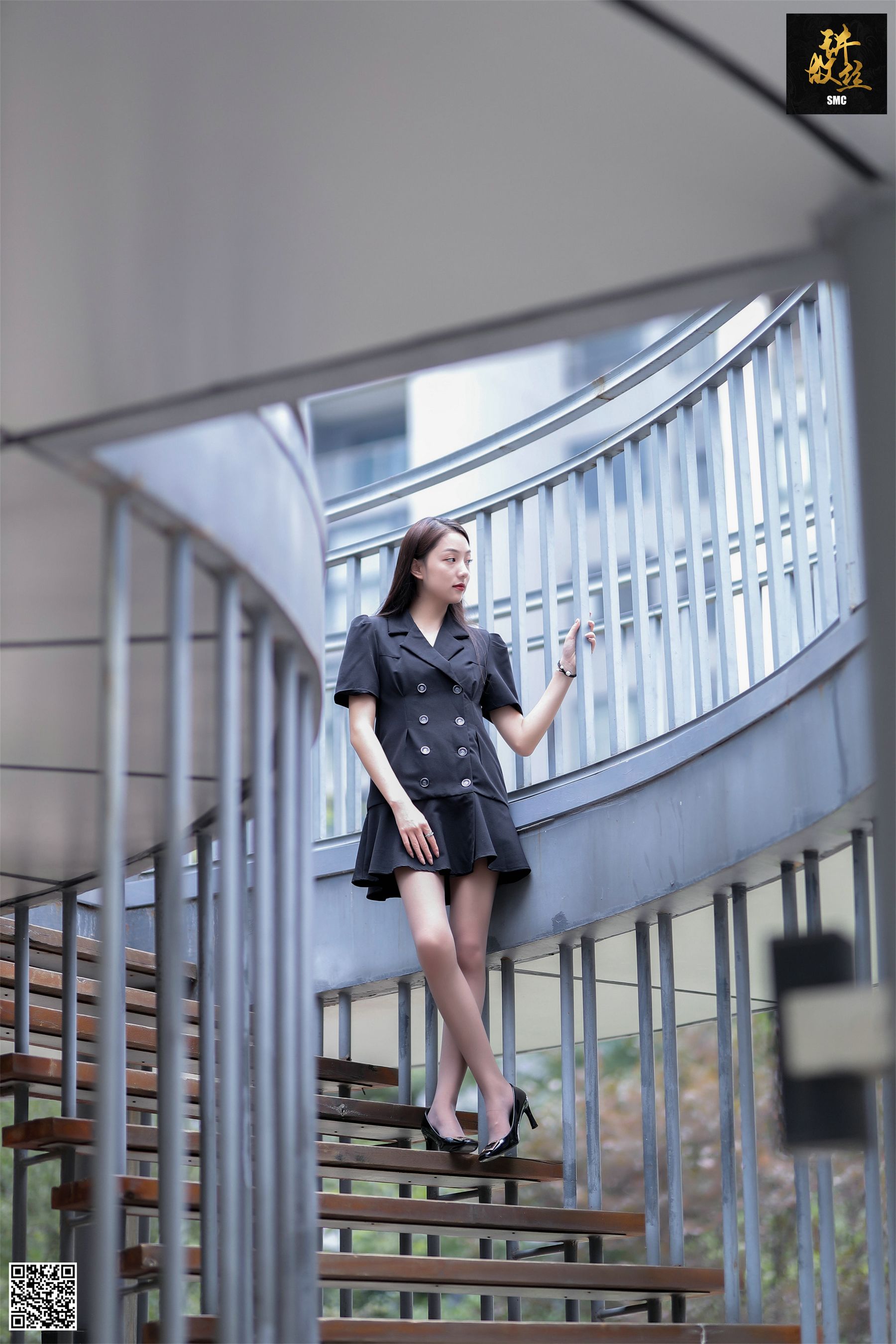 [丝慕] 特写集TX001 诗晴 《灰丝特写》  第8张