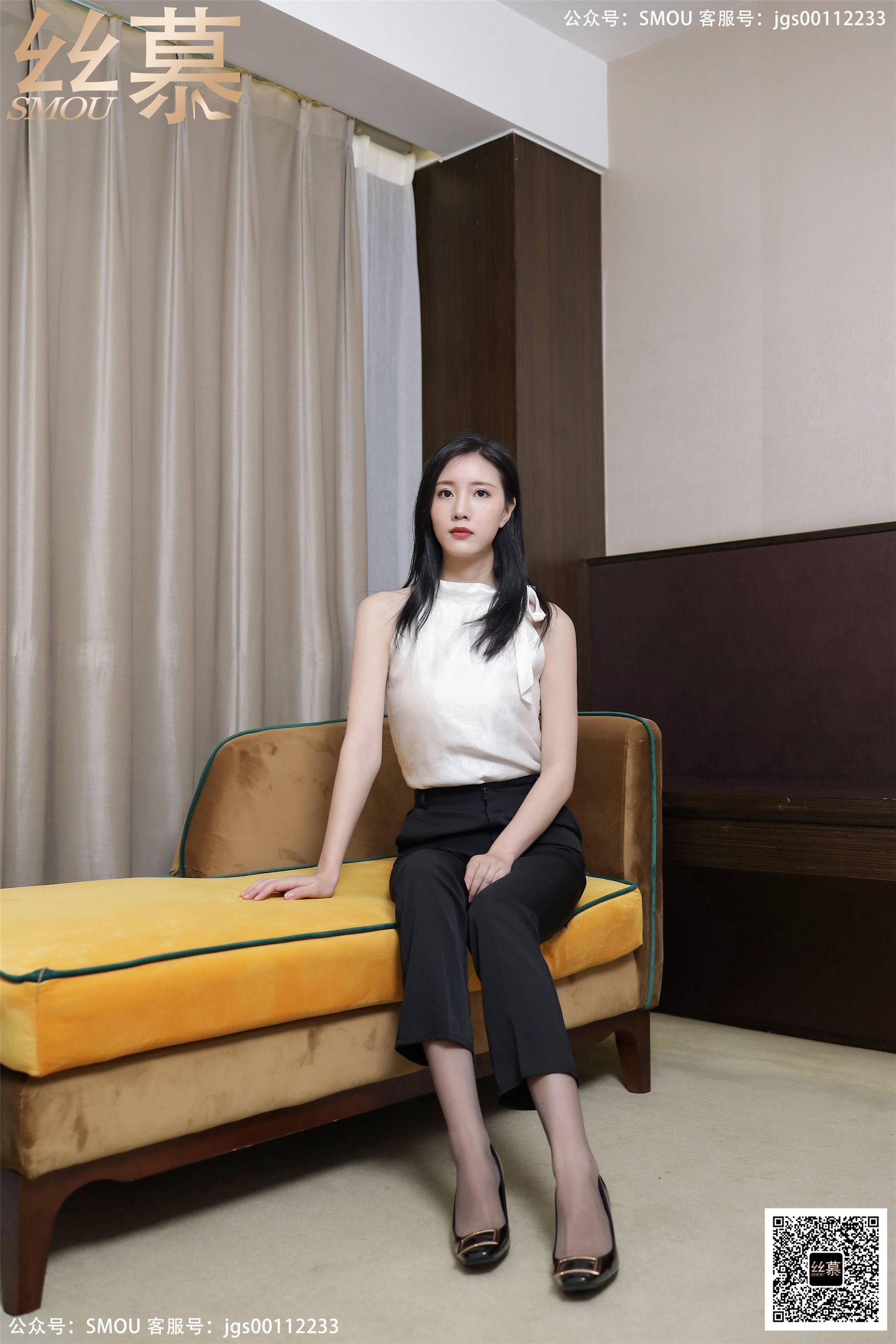 [丝慕] SM425 紫宁 《高腰OL西裤袜》  第4张