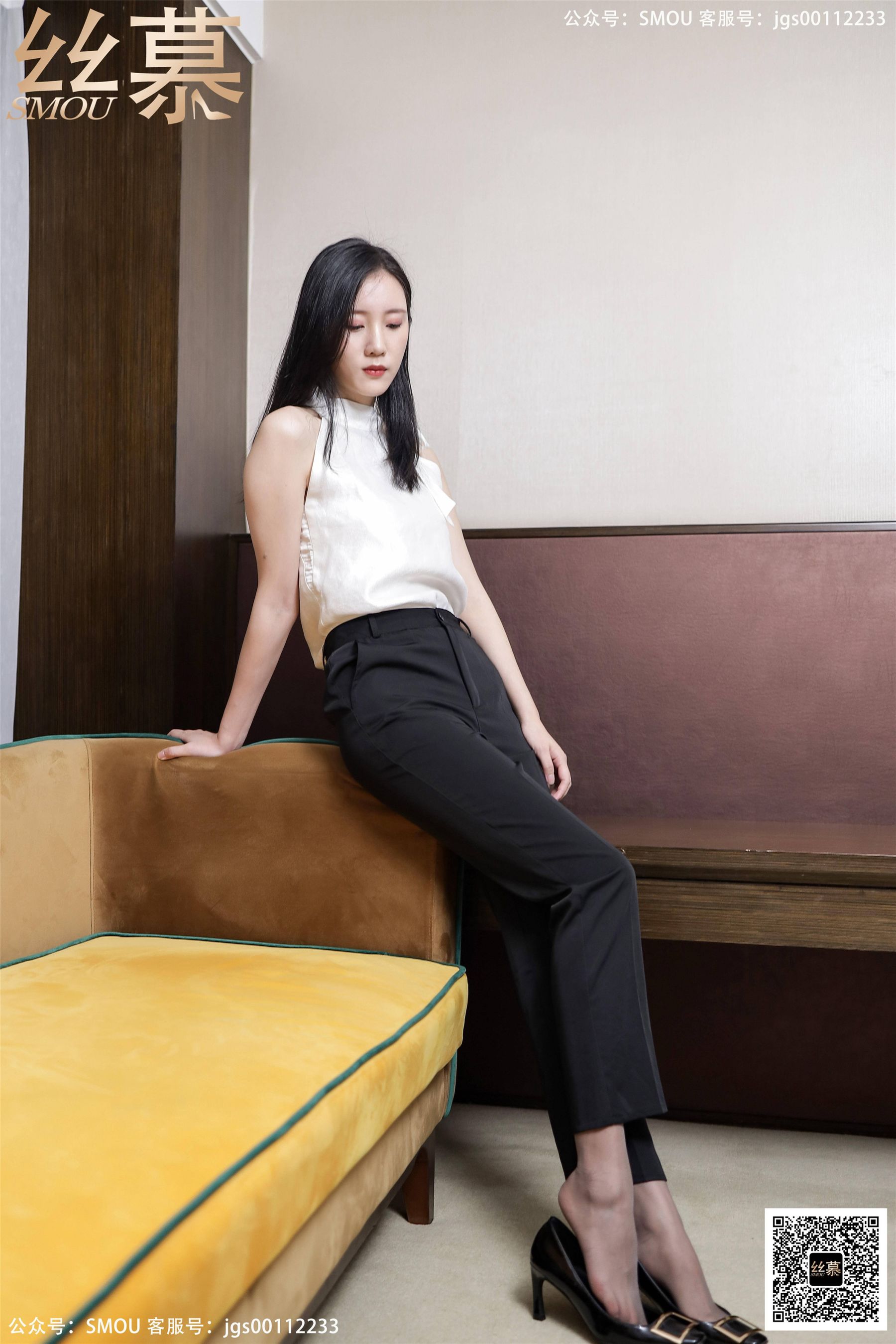 [丝慕] SM425 紫宁 《高腰OL西裤袜》  第6张