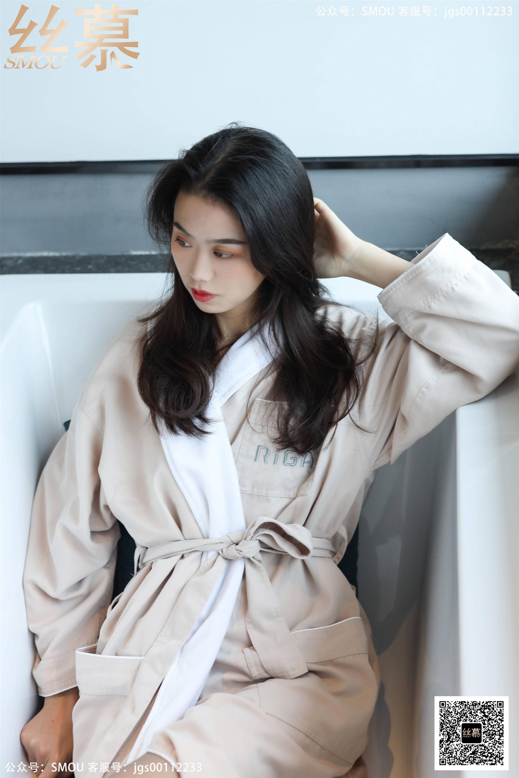 [丝慕] SM424 芝芝 《BONAS灰色薄款袜》  第3张