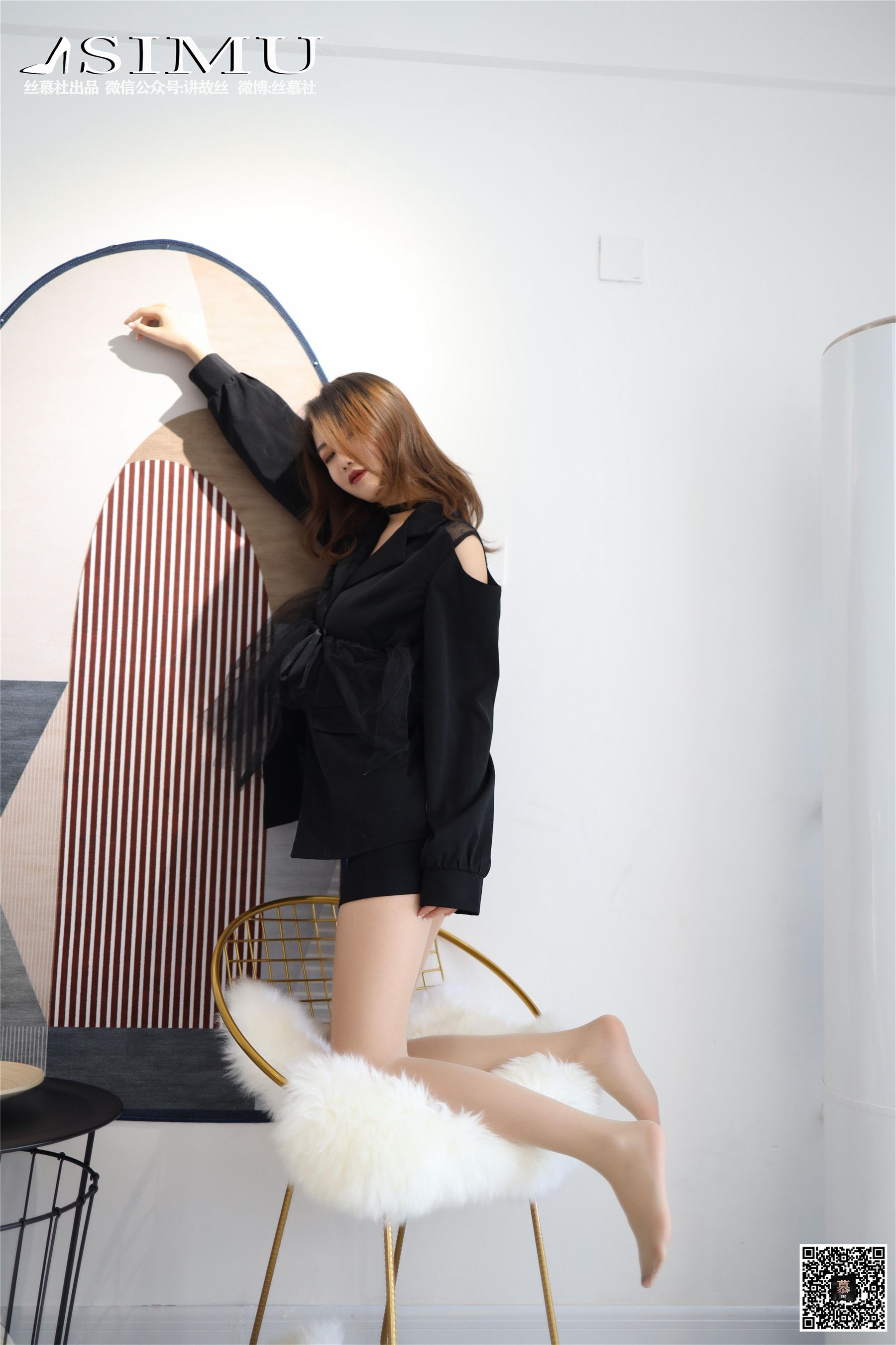 [丝慕] 特写集TX018 米朵 《经典的肉丝》  第44张