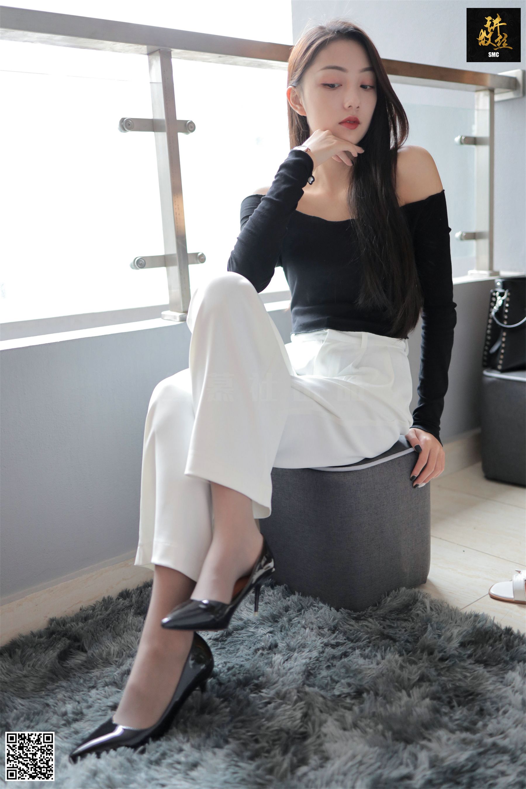 [丝慕] 特写集TX004 诗晴 《天鹅绒裤里丝》  第5张