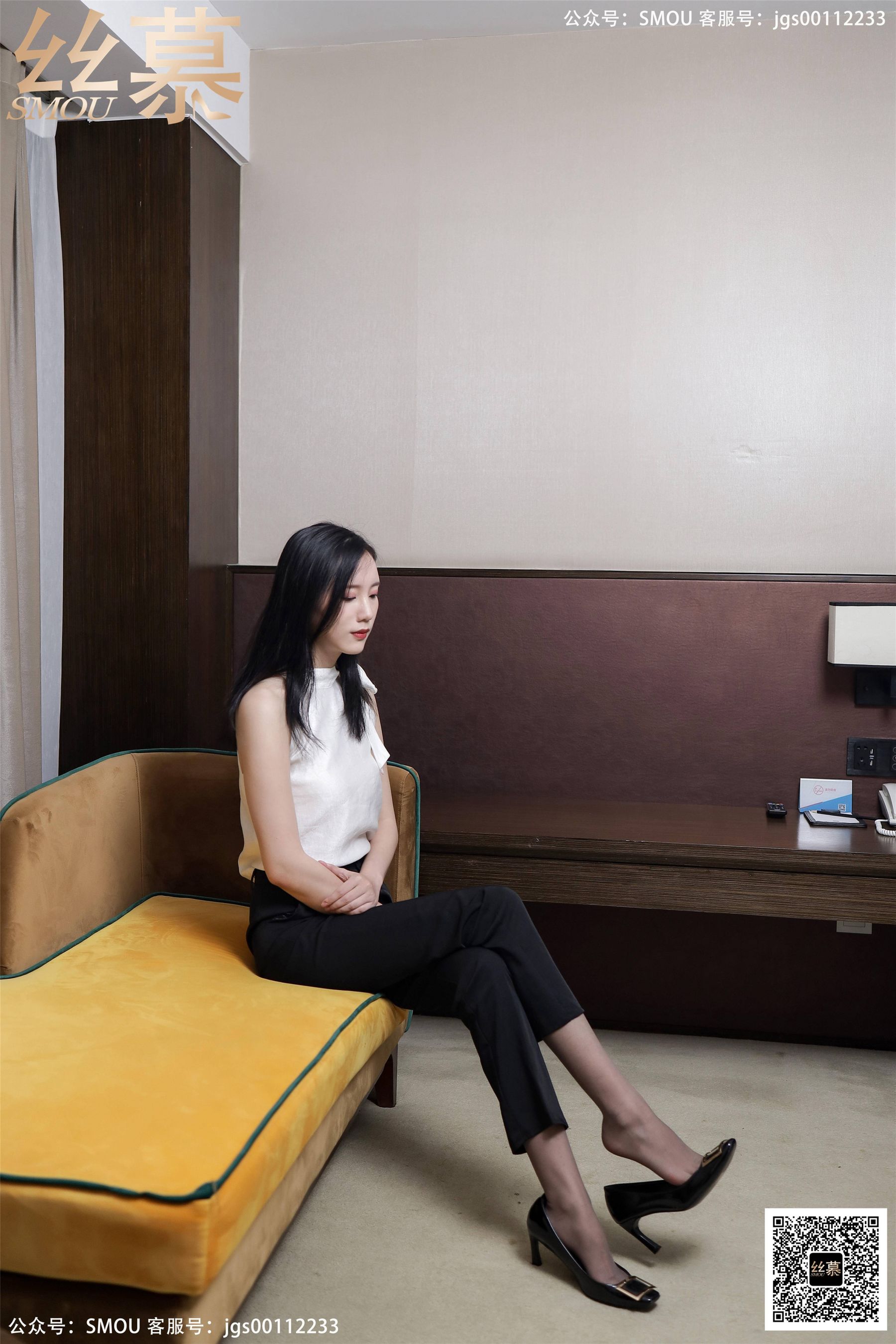 [丝慕] SM425 紫宁 《高腰OL西裤袜》  第20张