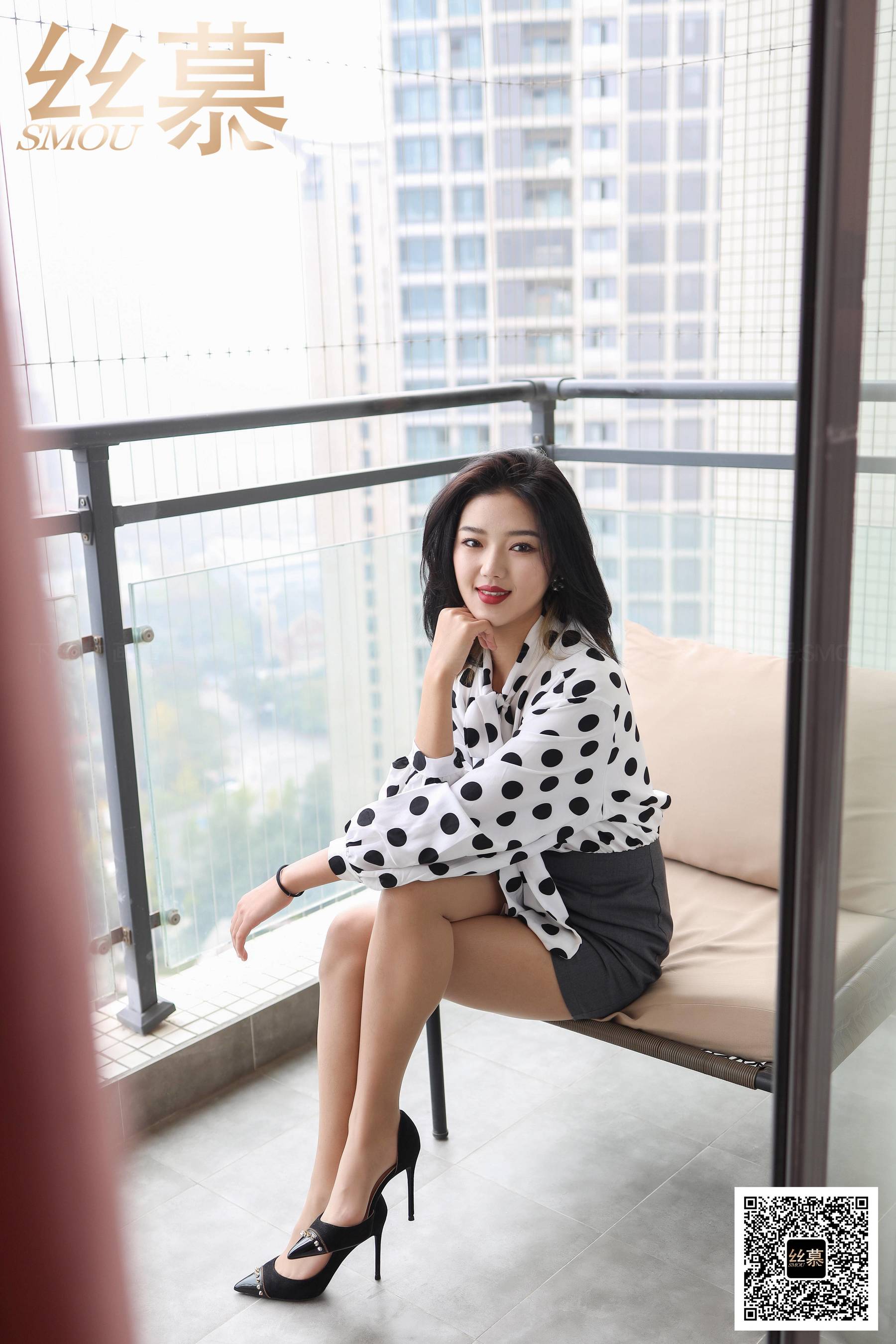 [丝慕] SM404 天天一元 文欣《晒晒腿》  第4张