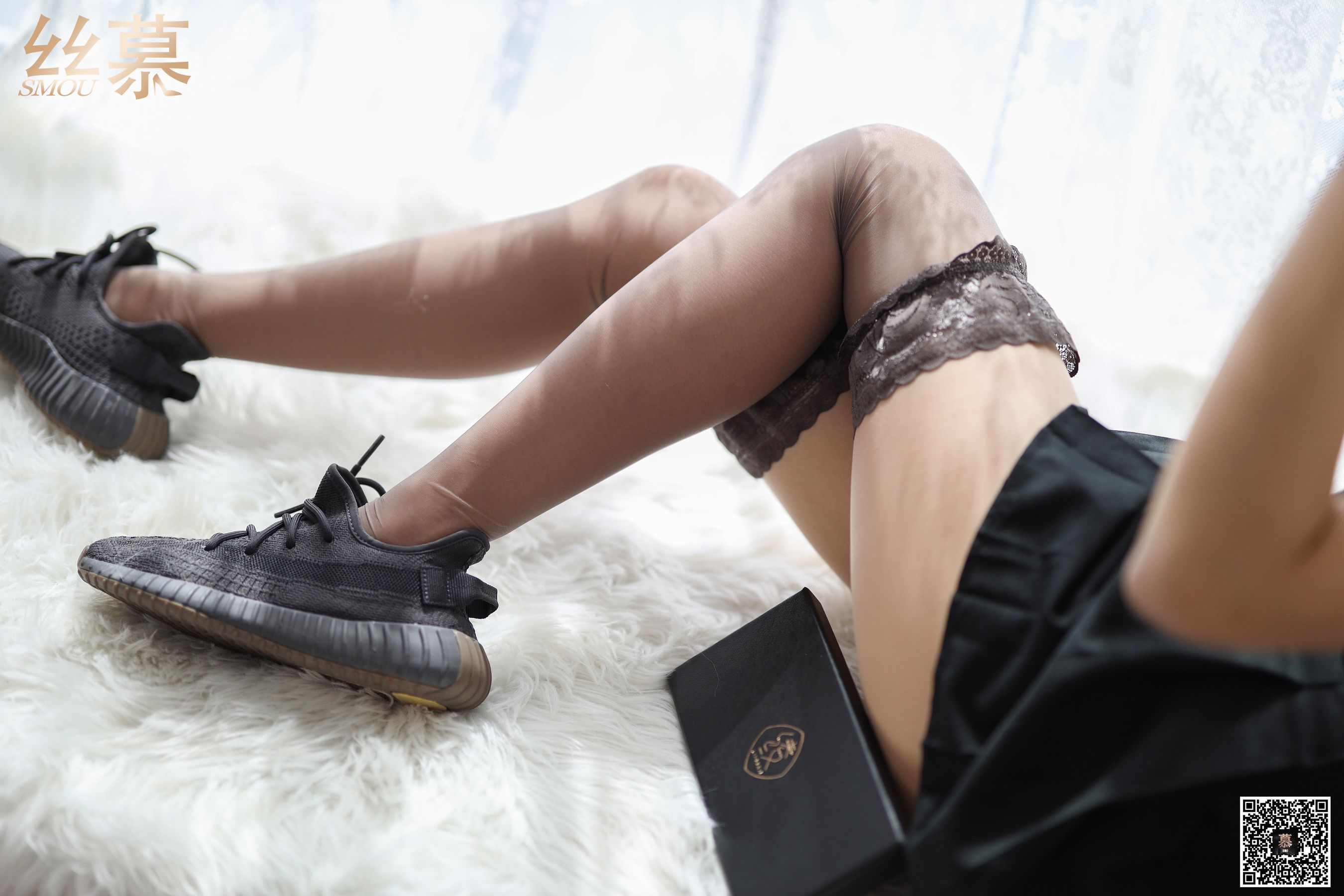 [丝慕] 特写集TX041 米朵 《缠在腿上的双丝诱惑》  第15张