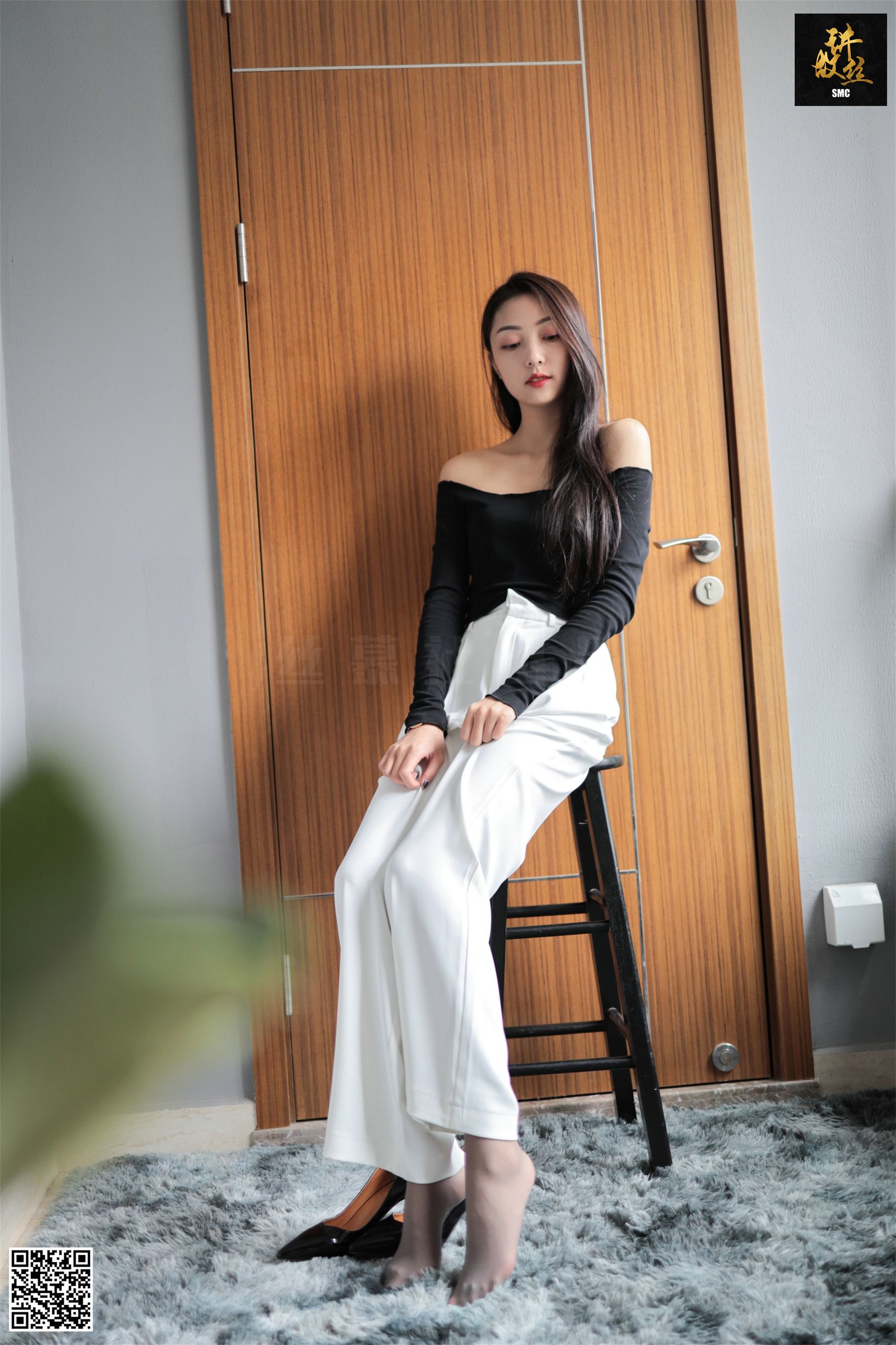 [丝慕] 特写集TX004 诗晴 《天鹅绒裤里丝》  第3张