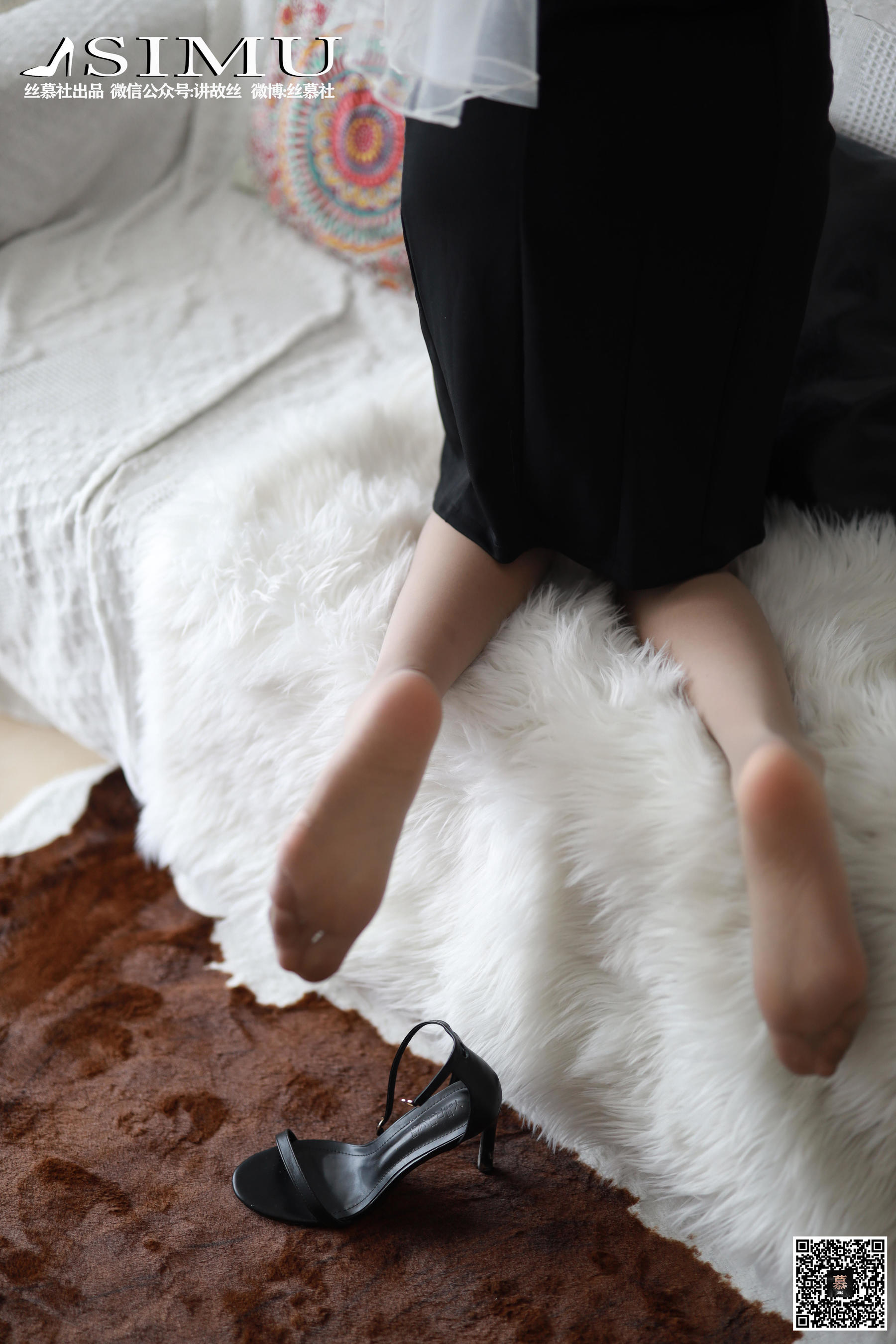 [丝慕] 特写集TX023 新模 《新模的灰丝特写》  第68张