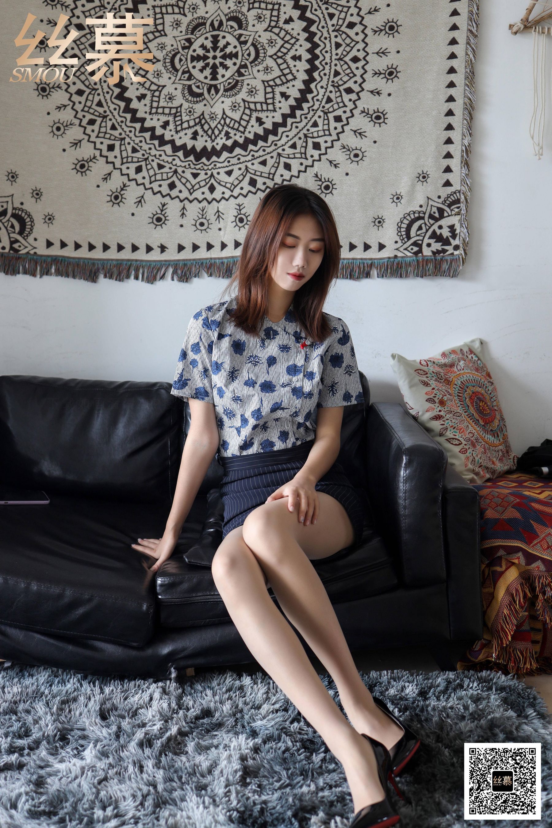 [丝慕] SM415 米朵 《空姐的超薄款制服袜》  第3张