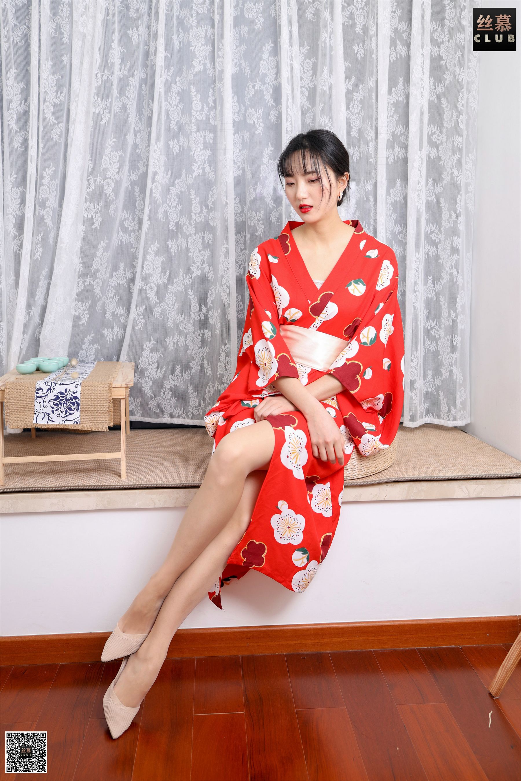 [丝慕] 特写集TX010 佳佳 《和服》  第10张