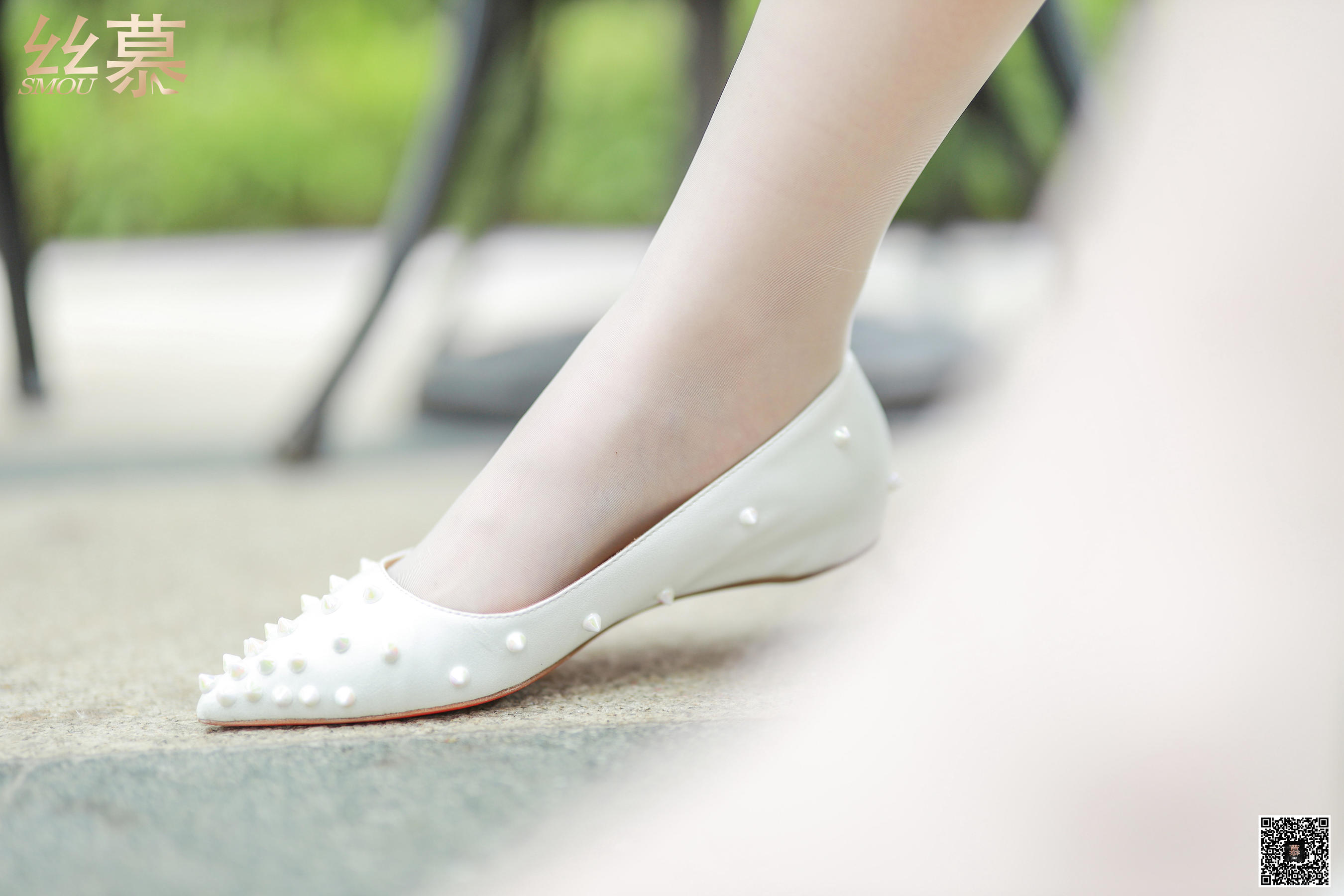 [丝慕] 特写集TX030 文欣 《阳光下的白丝光影》  第11张