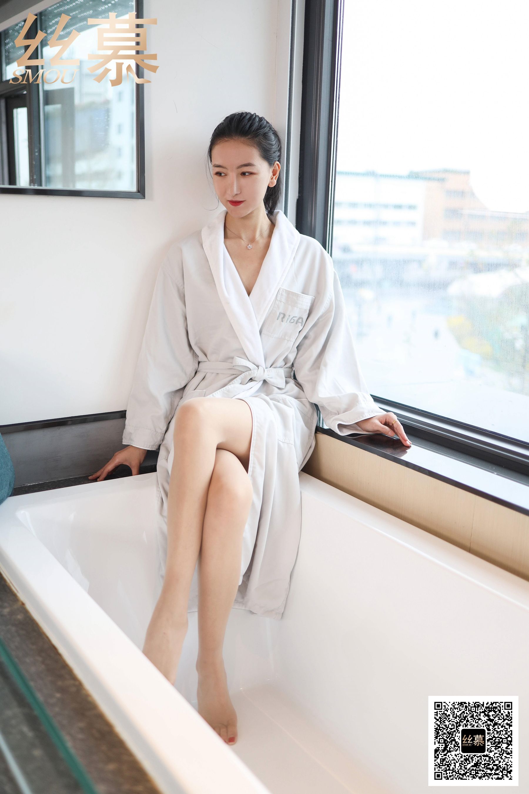 [丝慕] SM410 茗茗 《法兰绒浴袍》  第4张