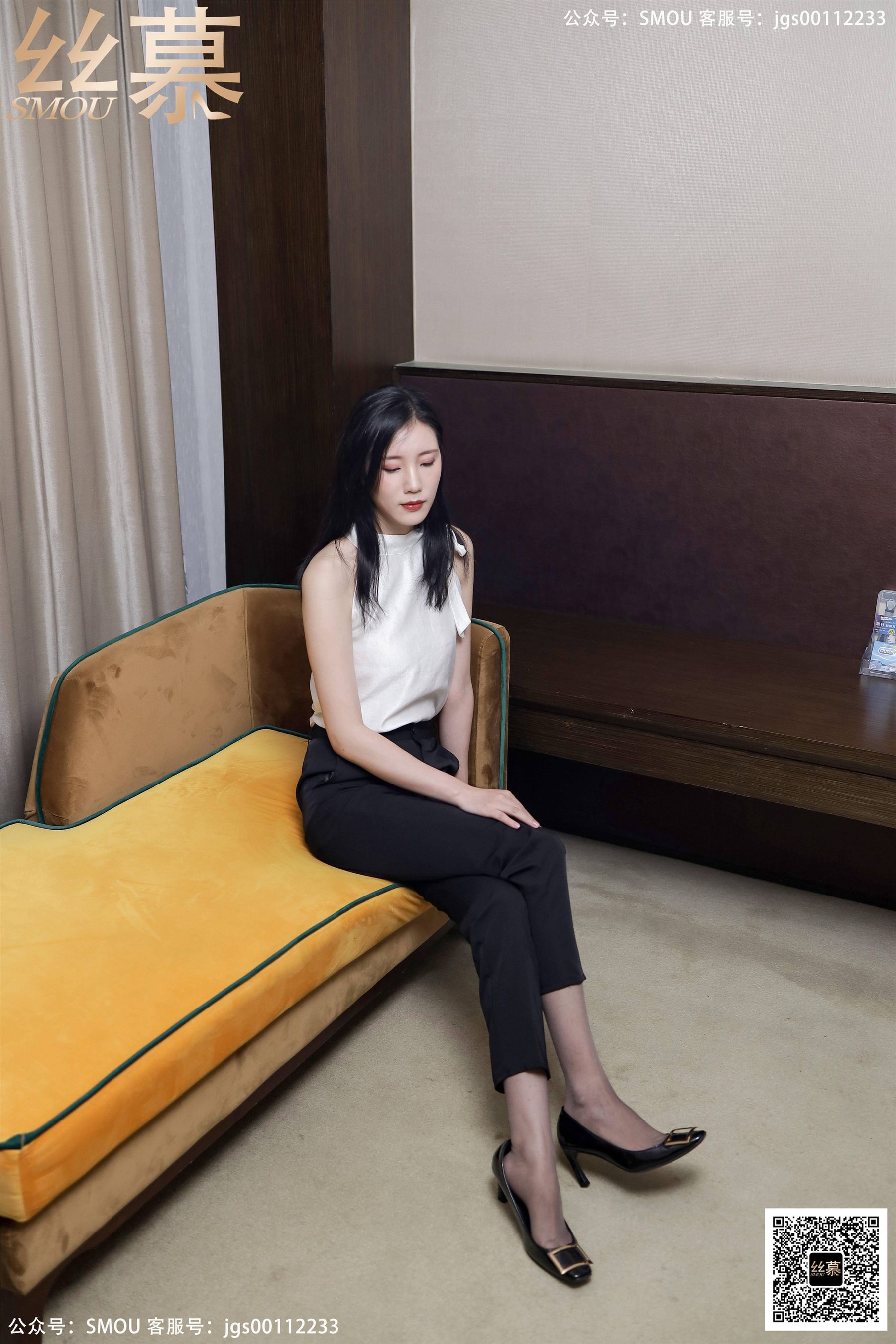 [丝慕] SM425 紫宁 《高腰OL西裤袜》  第3张