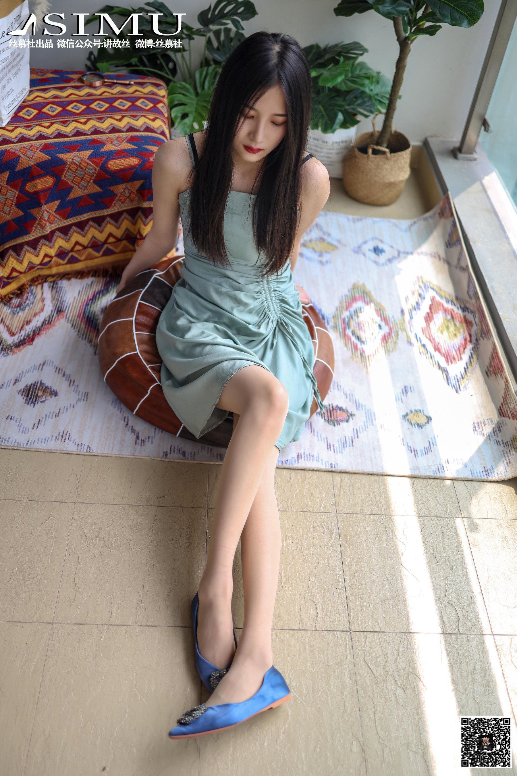 [丝慕] 特写集TX024 熙熙 《阳台玩丝的熙熙》  第49张