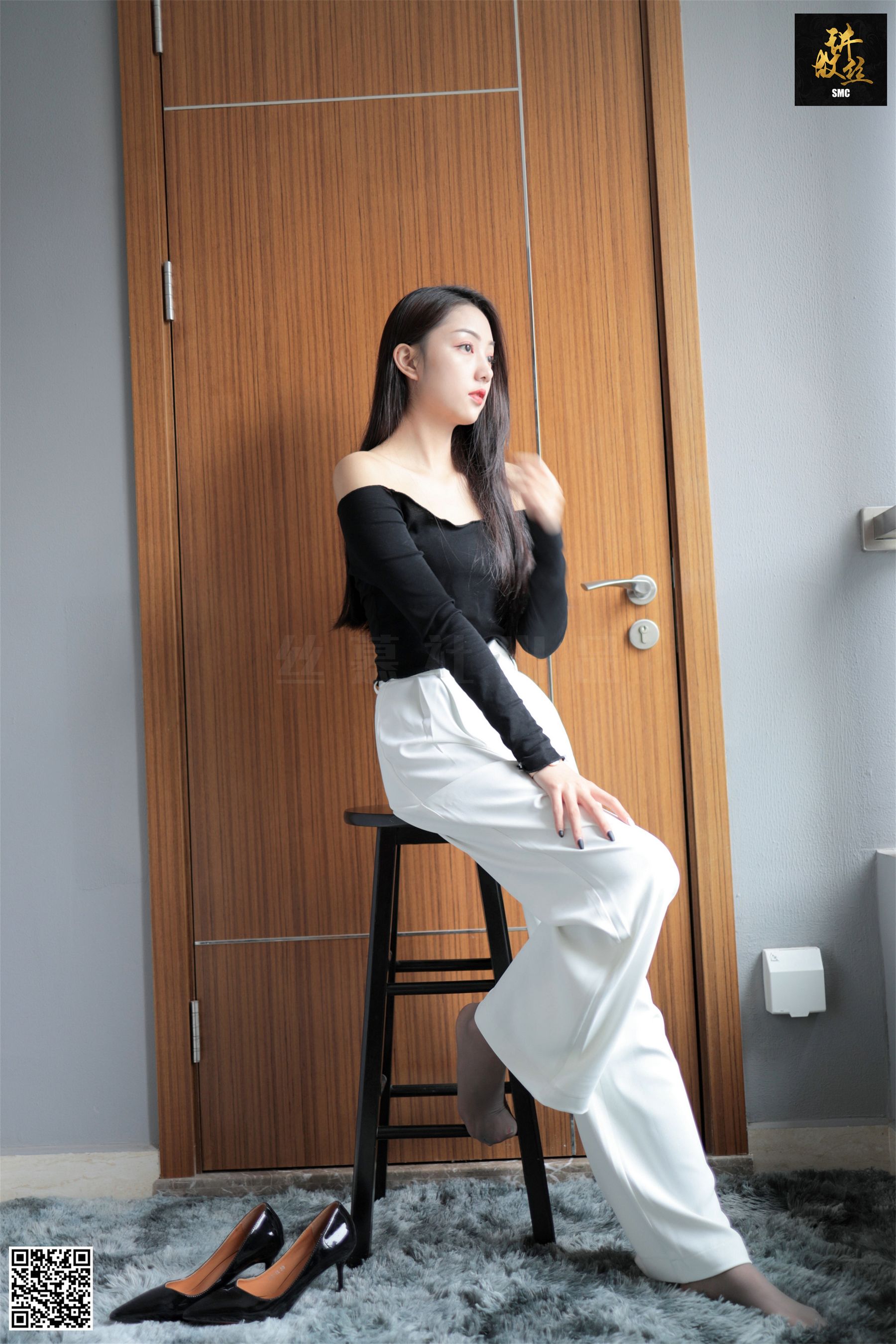 [丝慕] 特写集TX004 诗晴 《天鹅绒裤里丝》  第4张