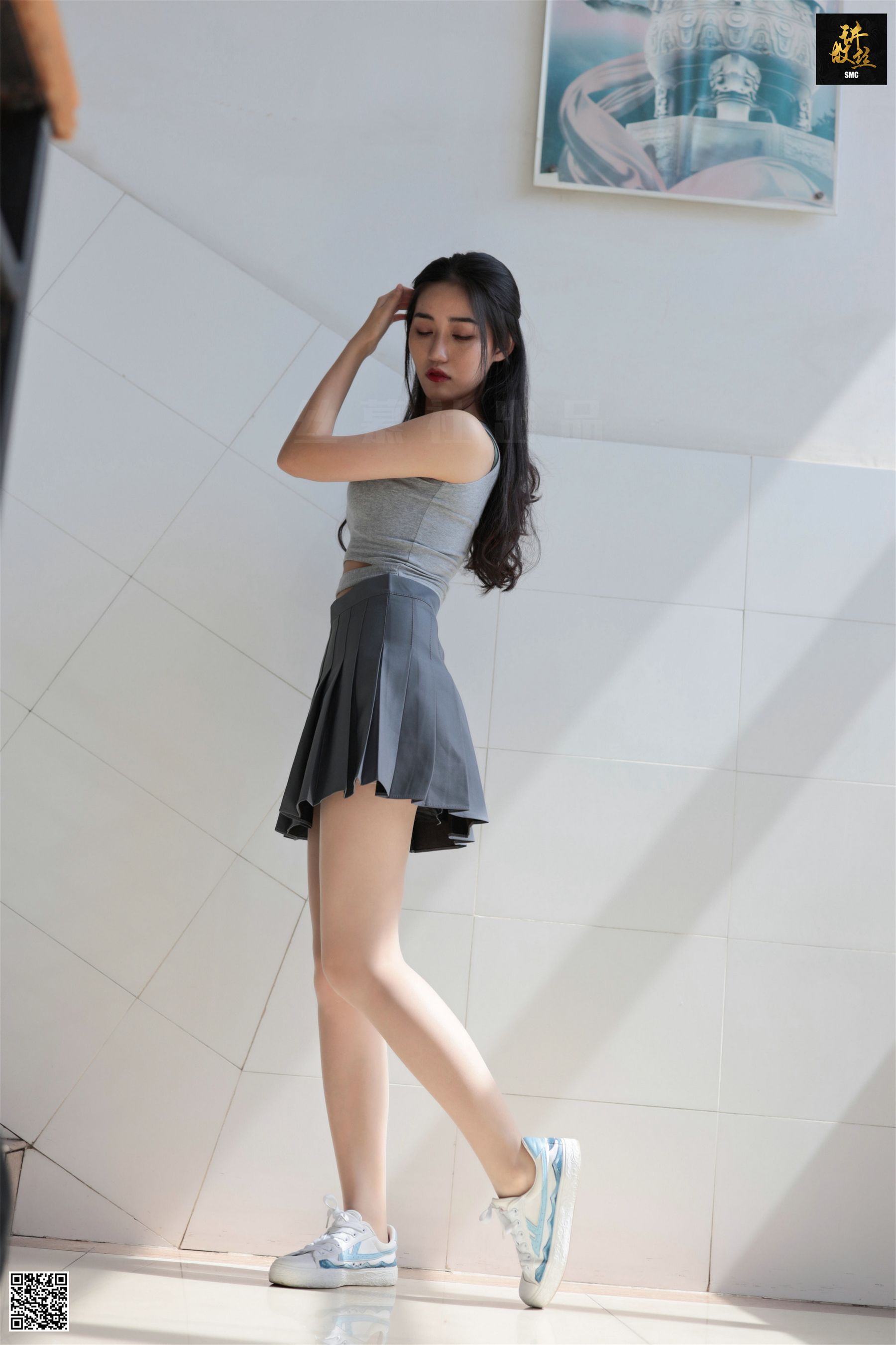 [丝慕] 特写集TX003 双双 《校园小丝妹》  第52张