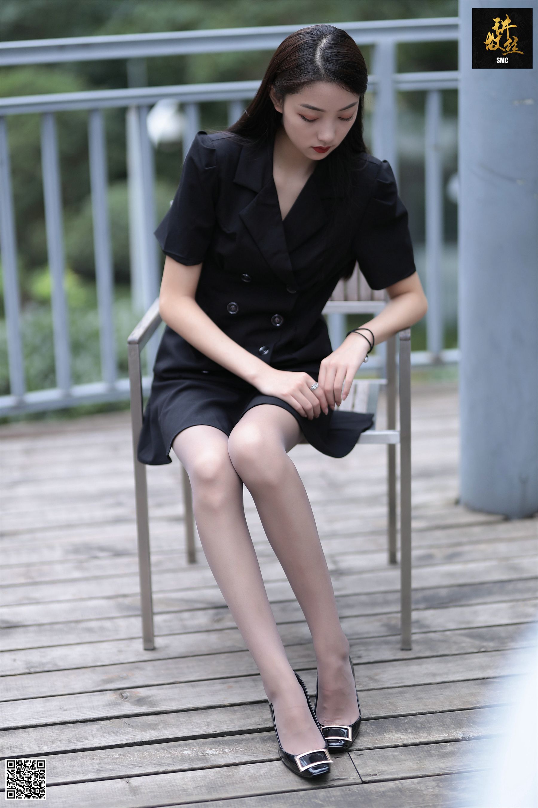 [丝慕] 特写集TX001 诗晴 《灰丝特写》  第5张