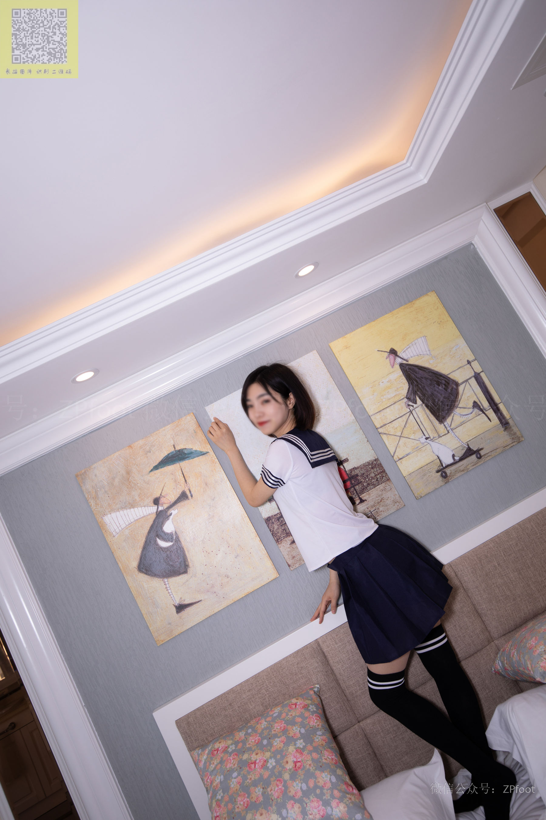 [山茶摄影LSS] NO.118  学妹制服棉袜rosi 第30张