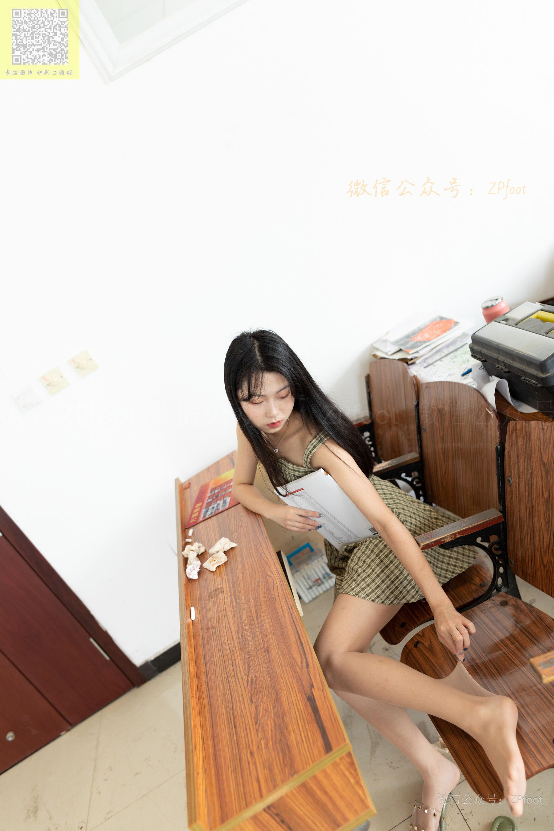[山茶摄影LSS] NO.117  学妹爱穿丝袜上课 第77张