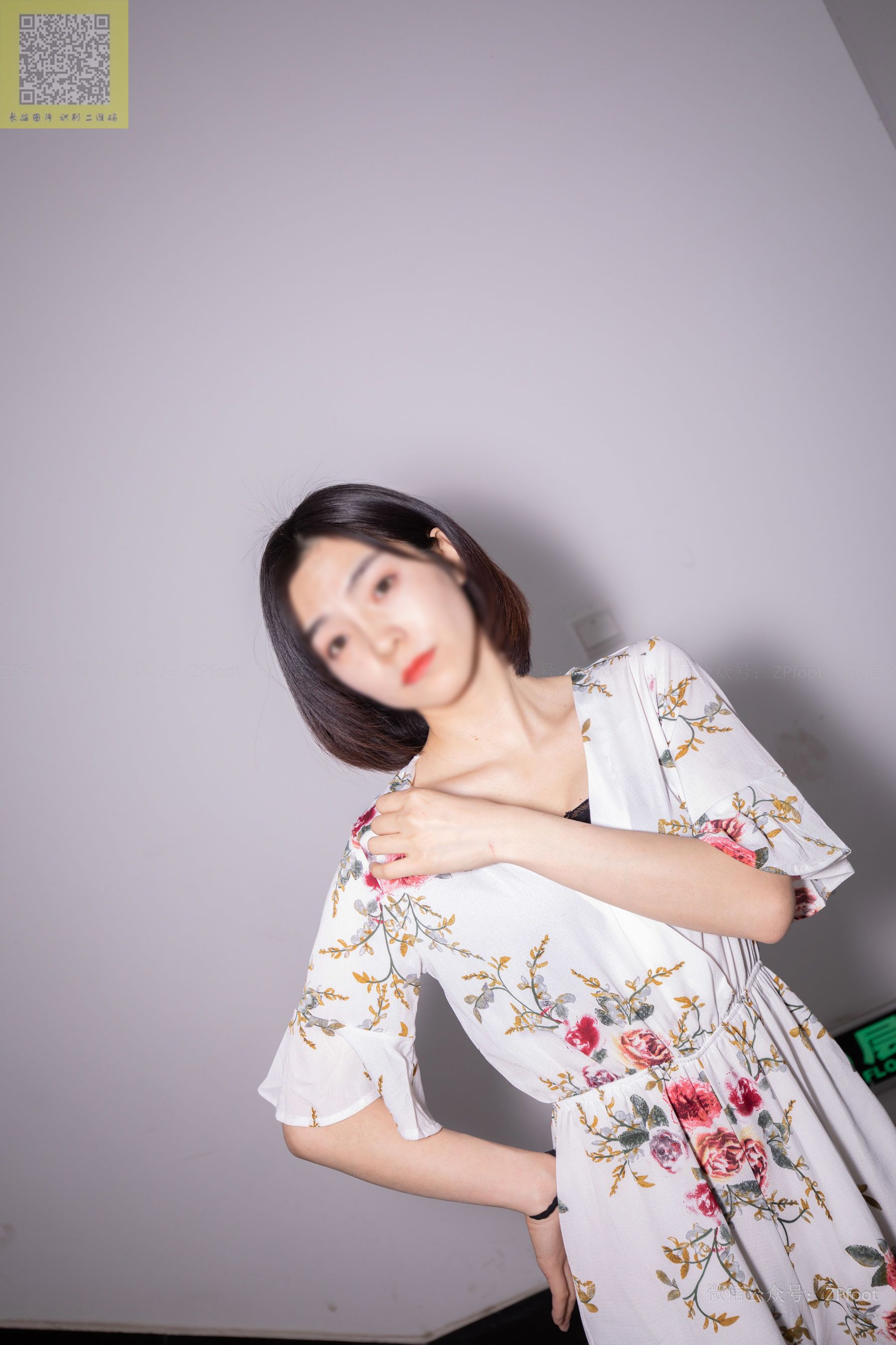 [山茶摄影LSS] NO.093 小阳阳 舞蹈小阳阳碎花裙  第98张