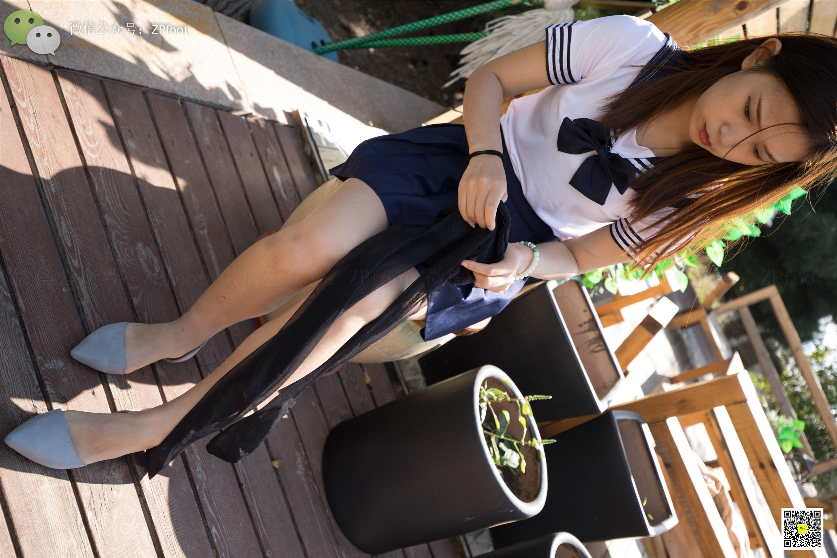 [山茶摄影LSS] NO.068  户外脱丝的小妹 第16张
