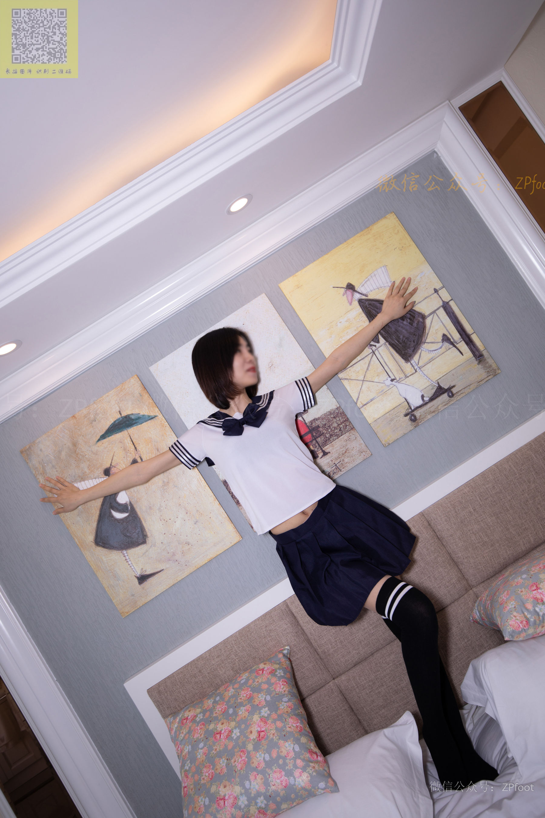 [山茶摄影LSS] NO.118  学妹制服棉袜rosi 第29张