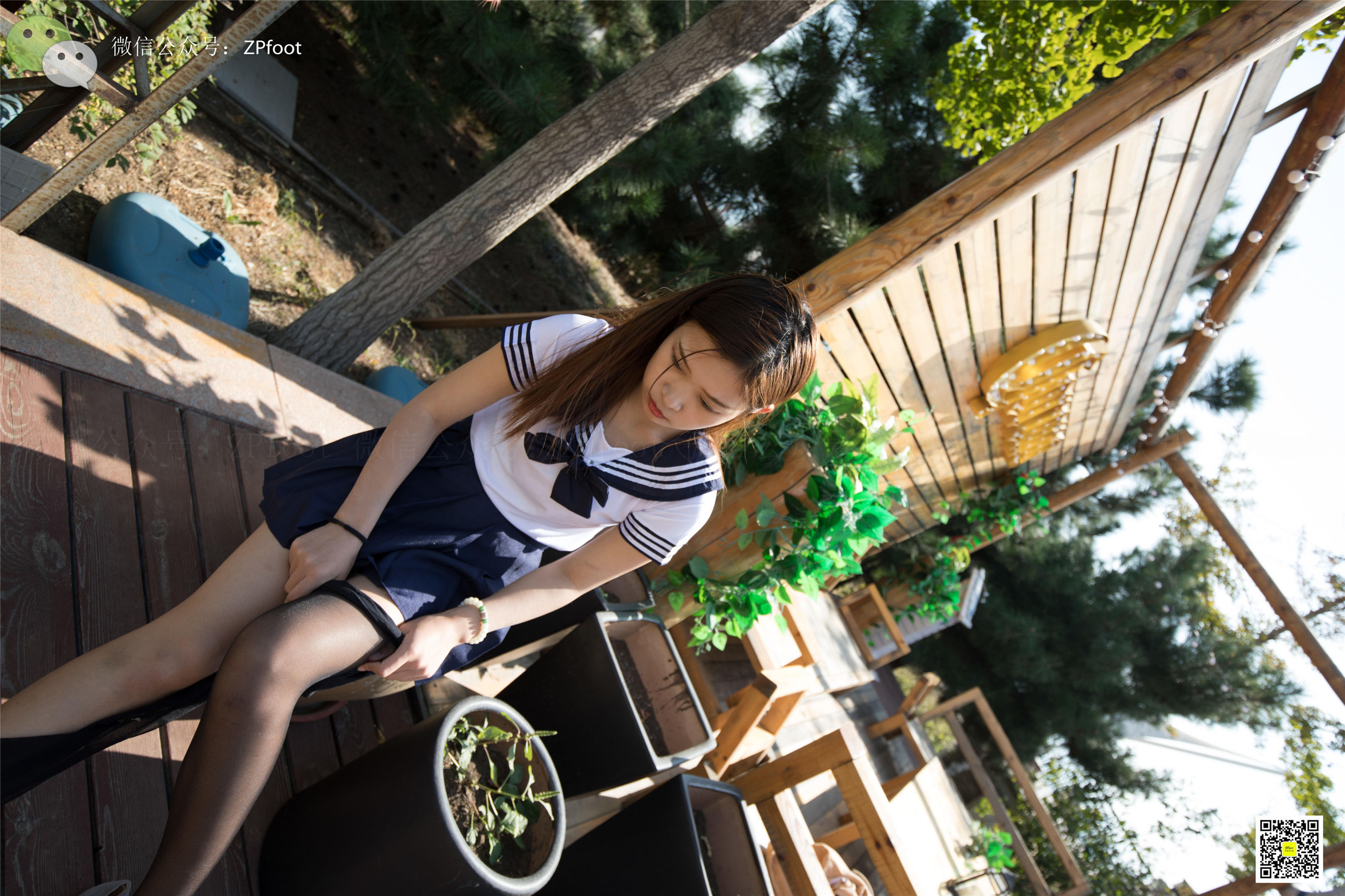 [山茶摄影LSS] NO.068  户外脱丝的小妹 第20张