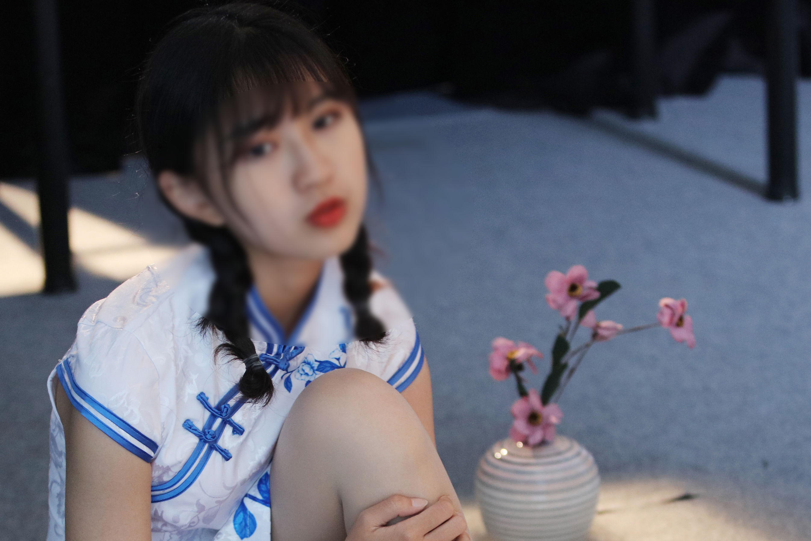[奈丝] NO.114 小橙子 初尝旗袍肉丝  第8张