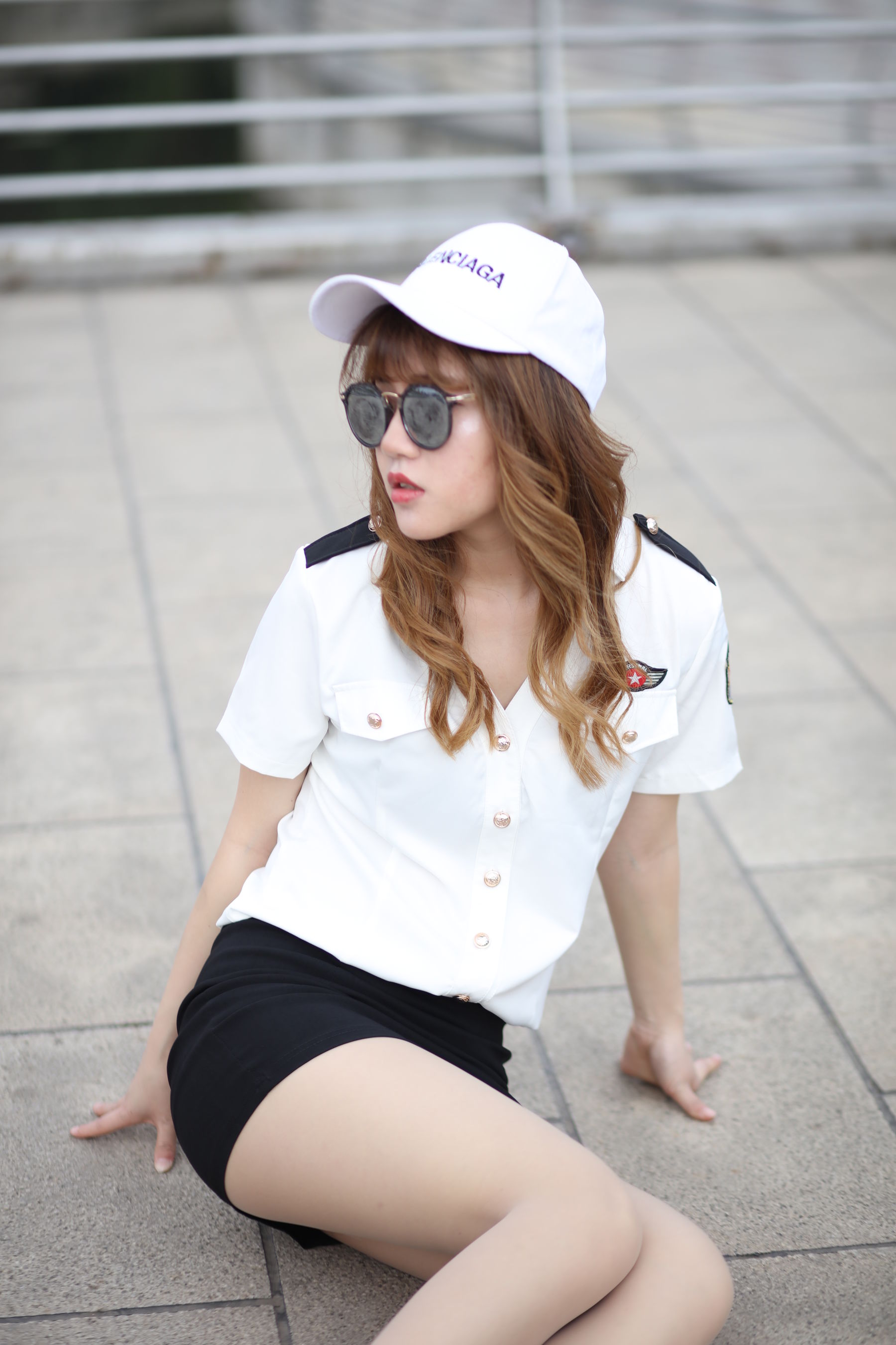 [奈丝] NO.081 高高 天桥上的制服girl  第28张