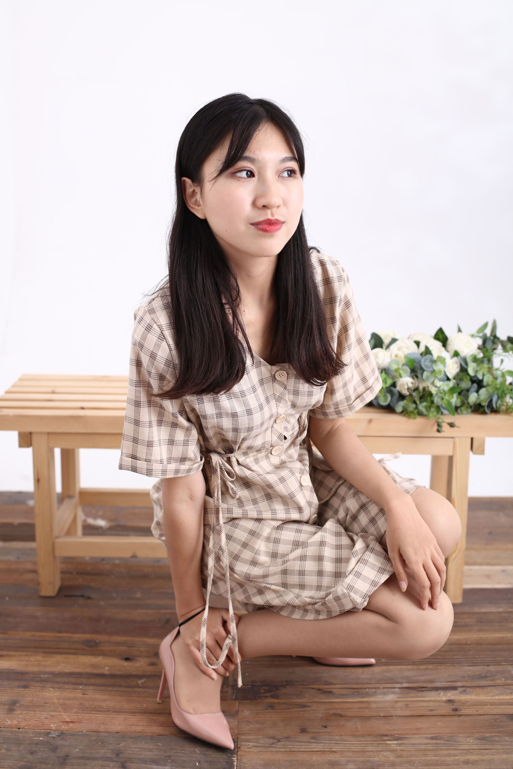 [奈丝] NO.128 小橙子 80年代的复古衬衫裙  第42张