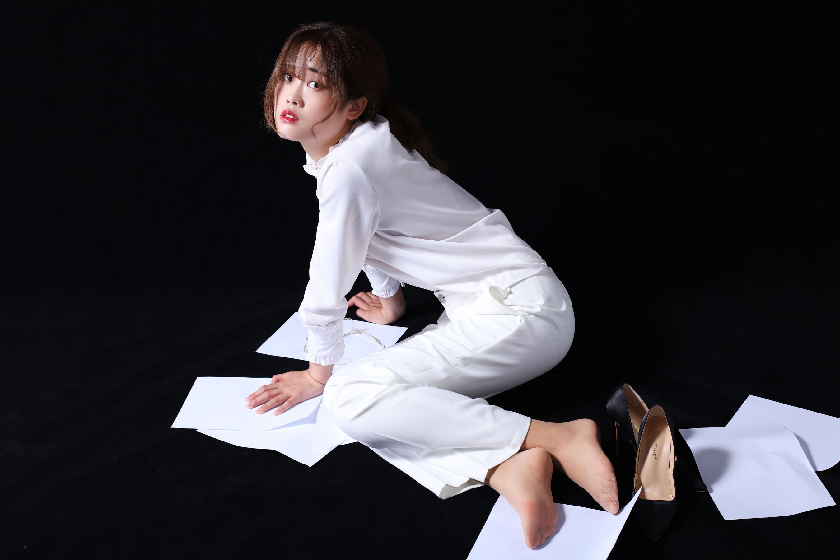 [奈丝] NO.126 可乐 御姐套装 裤里丝  第37张