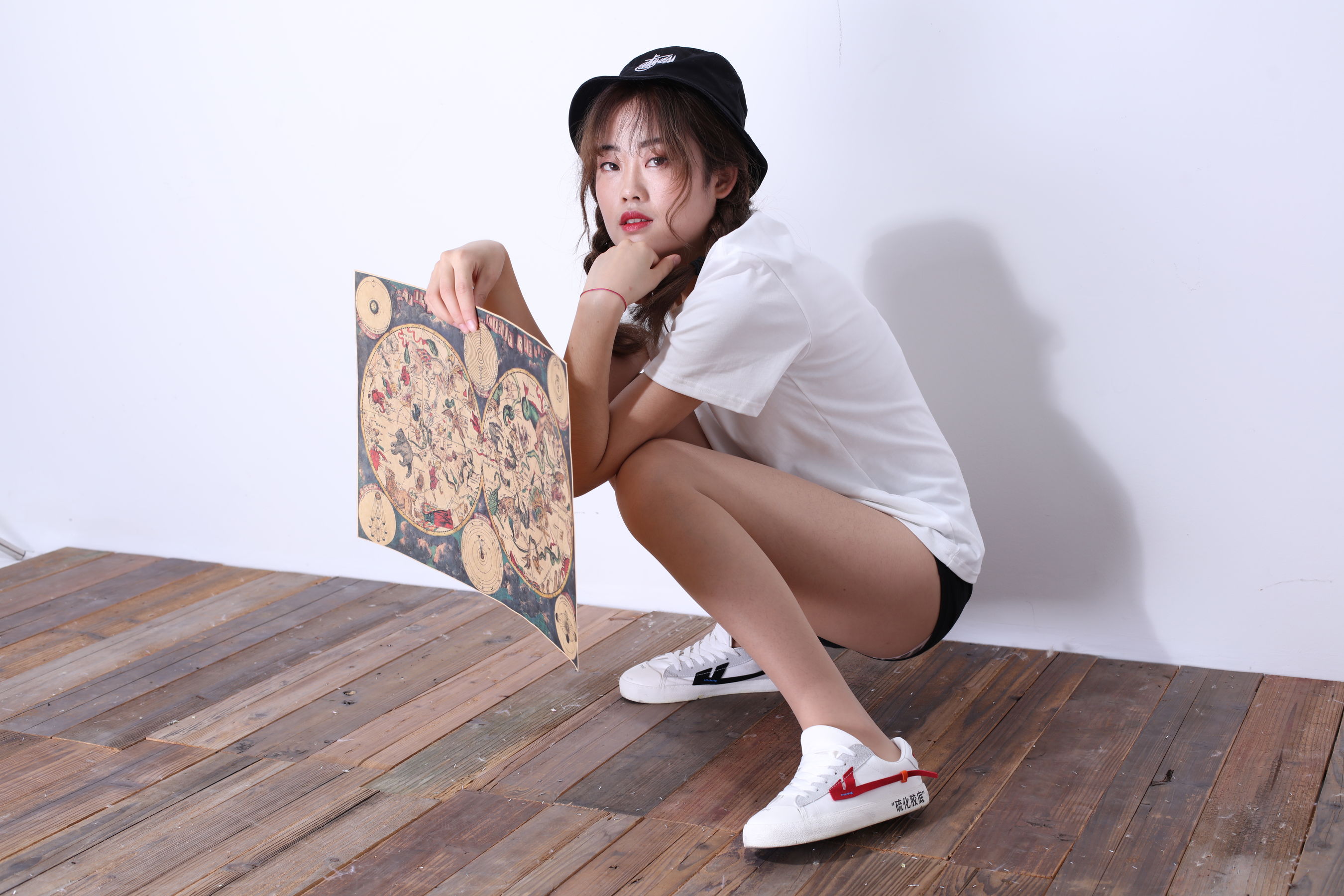 [奈丝] NO.124 可乐 古灵精怪渔夫帽  第3张