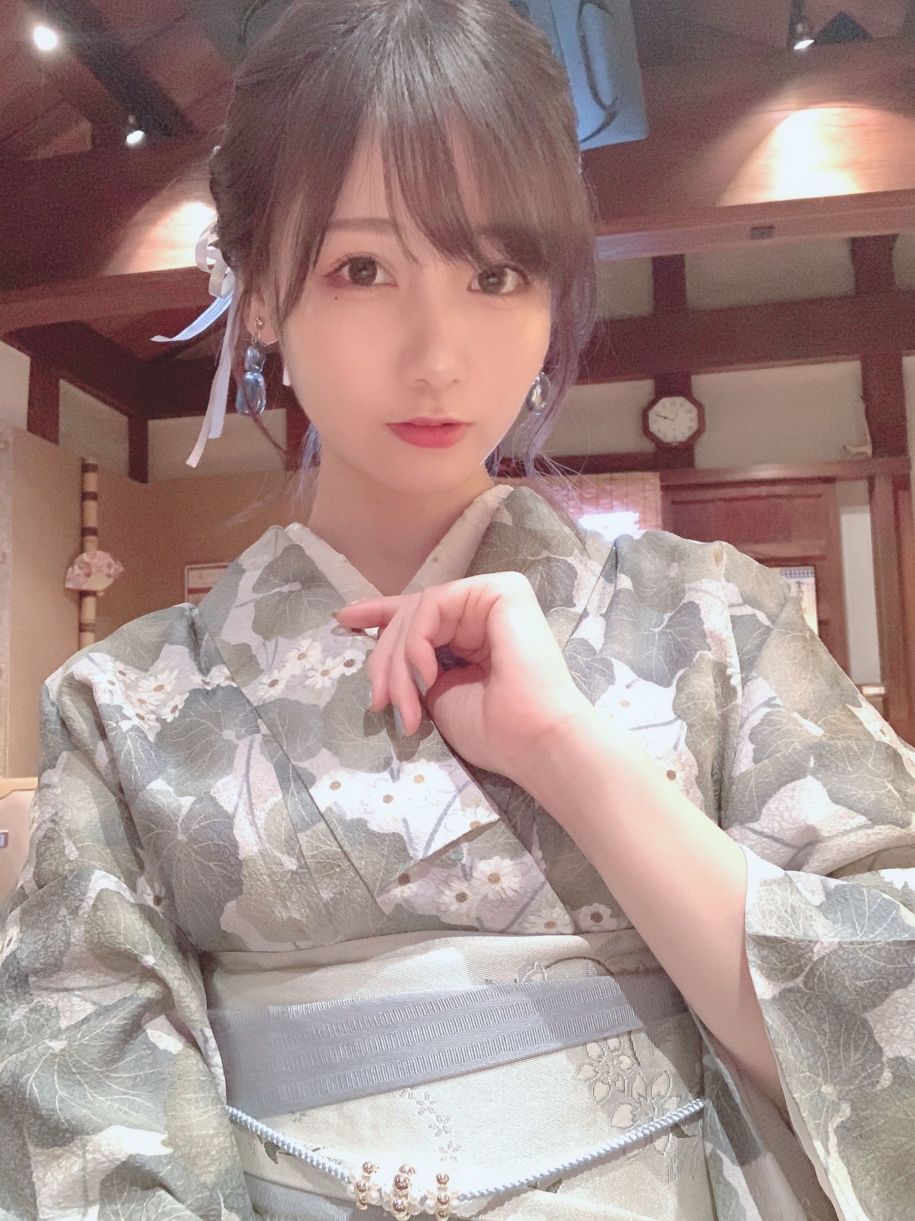 [网红COSER] 日本甜美COSERけんけん[fantia] 2020.08 夏和服  第2张