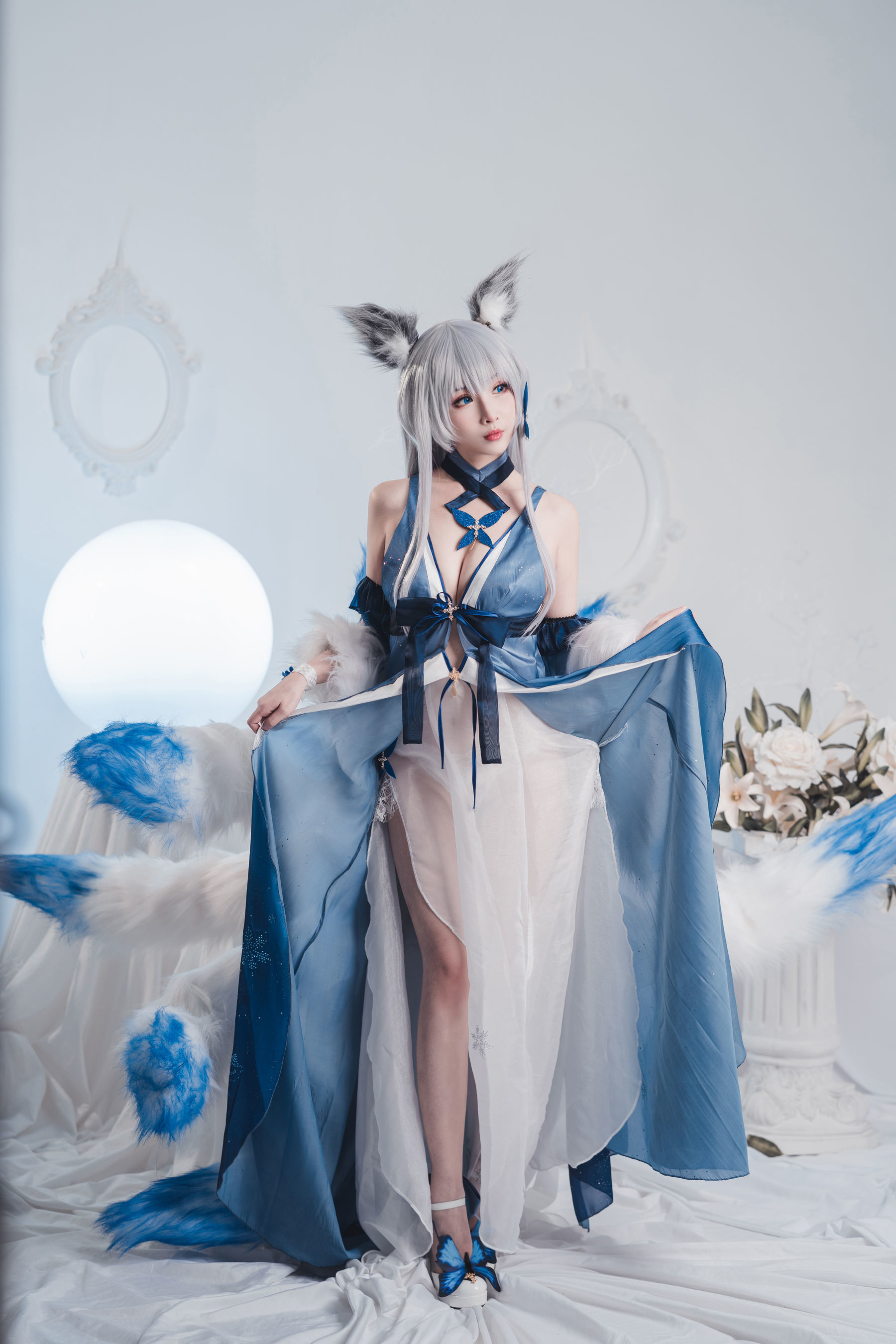 [网红COSER] COS福利rioko凉凉子 - 信浓礼服  第4张