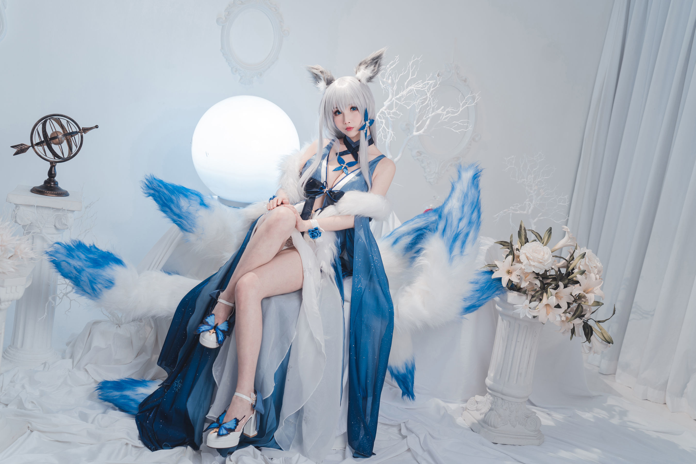 [网红COSER] COS福利rioko凉凉子 - 信浓礼服  第6张