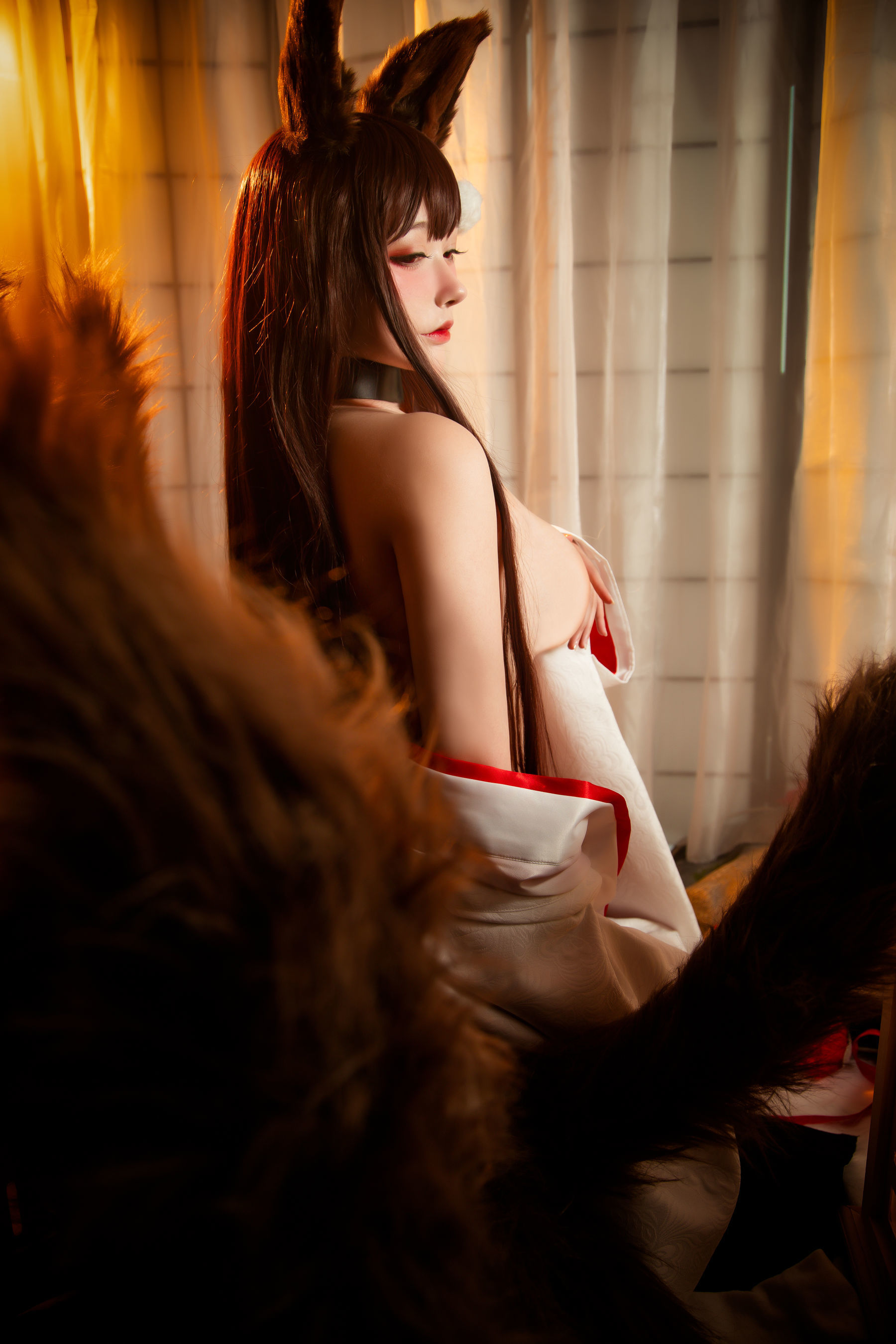 [网红COSER] 高颜值coser念念_D - 赤城 白 无垢  第6张