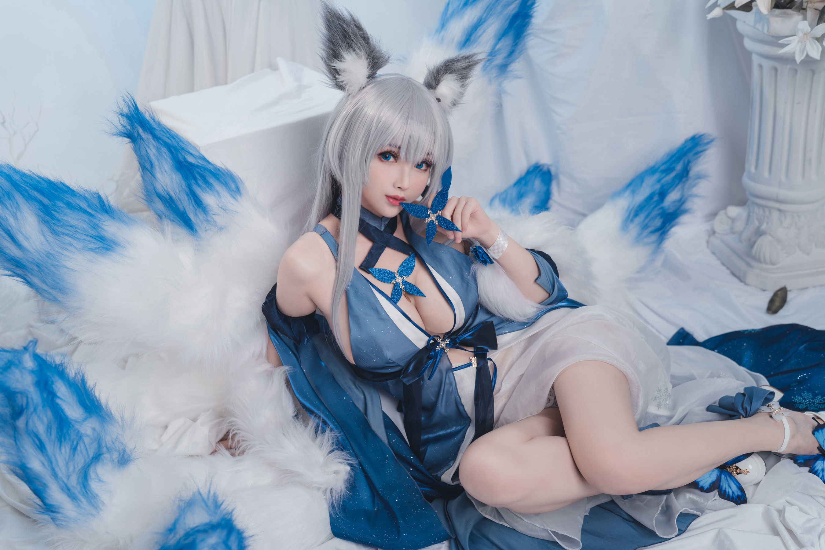 [网红COSER] COS福利rioko凉凉子 - 信浓礼服  第21张