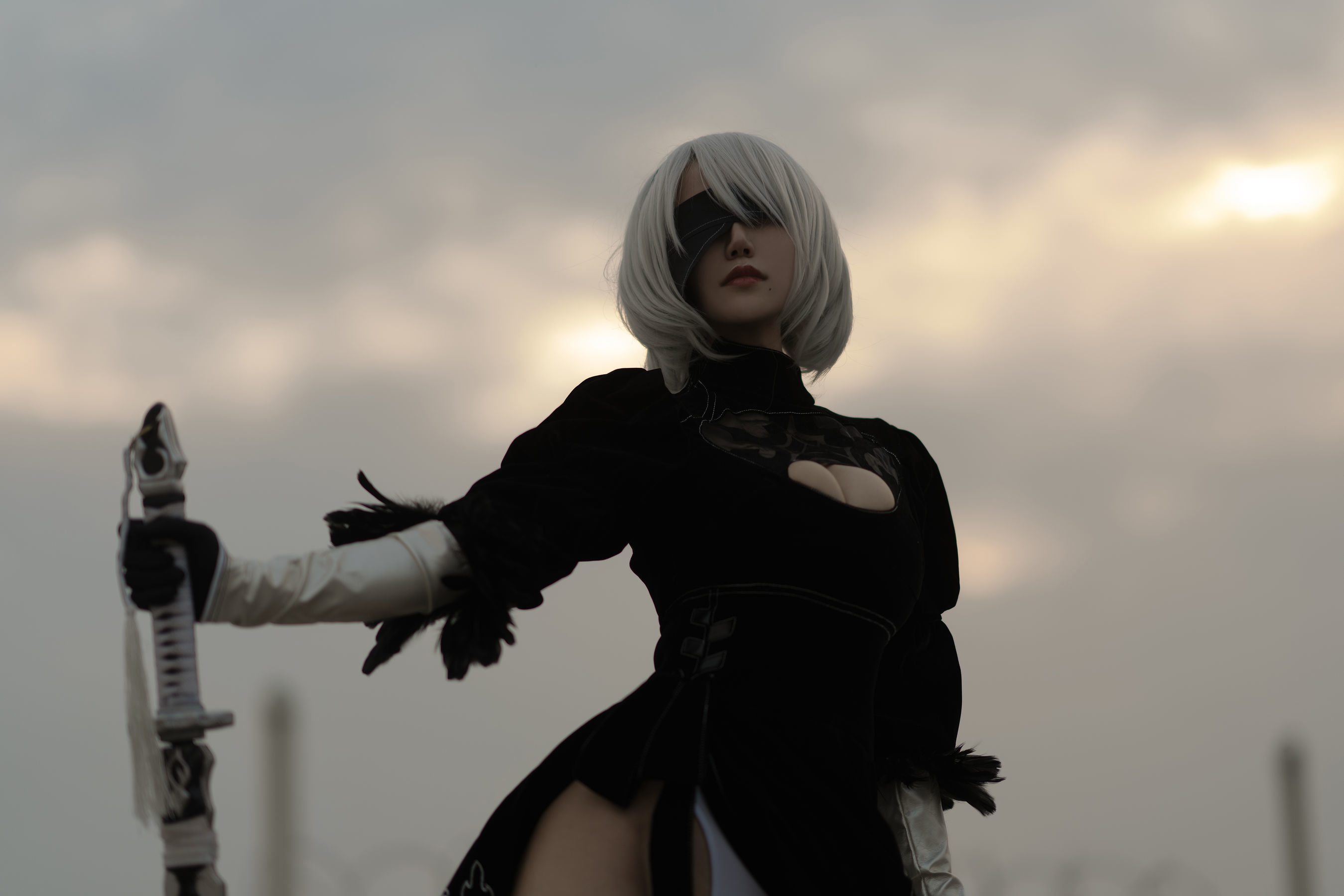 [网红COSER] 动漫博主小仓千代w - 舰长 2B原皮  第3张