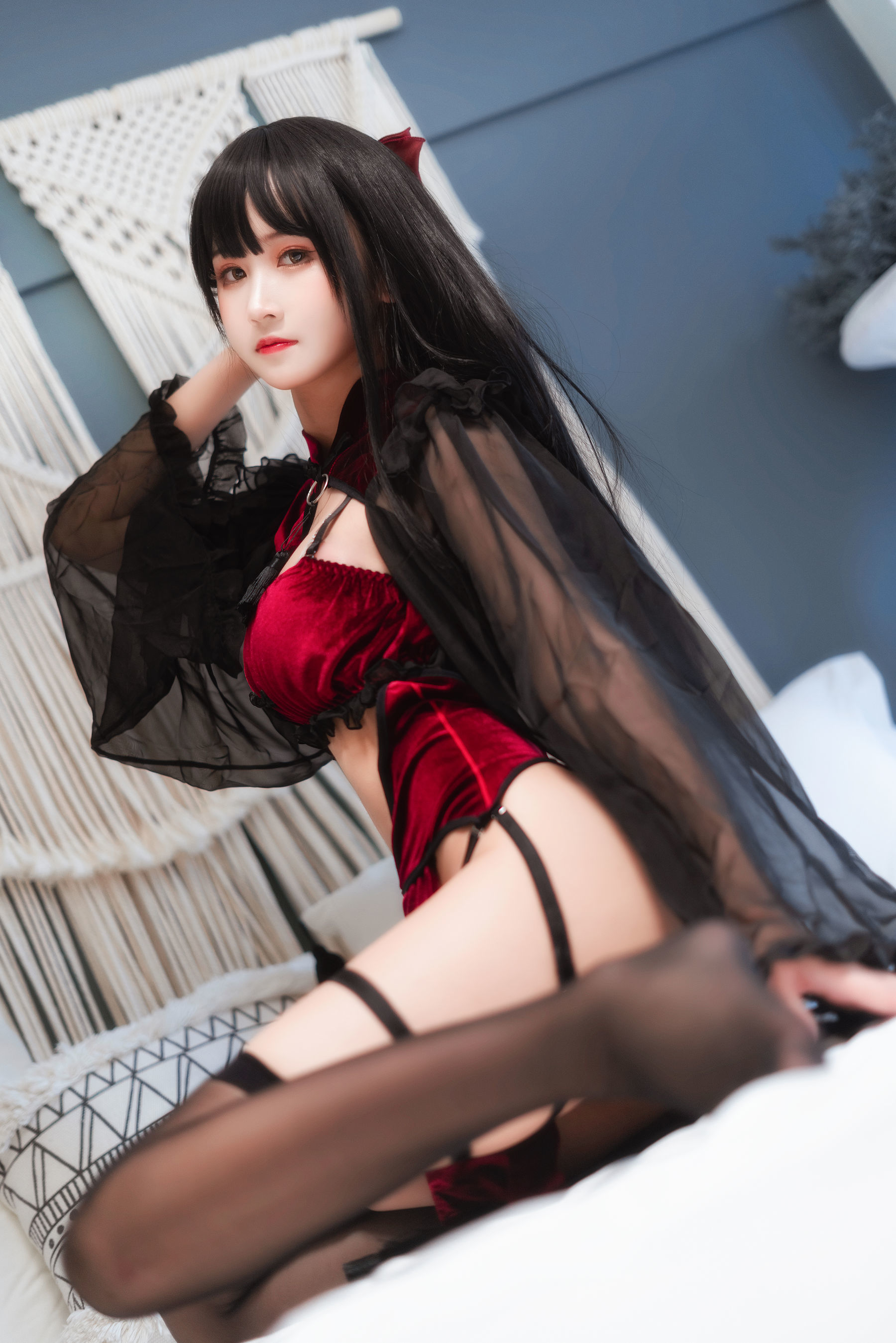 [网红COSER] 微博妹子三度_69 - 勒肉旗袍  第15张