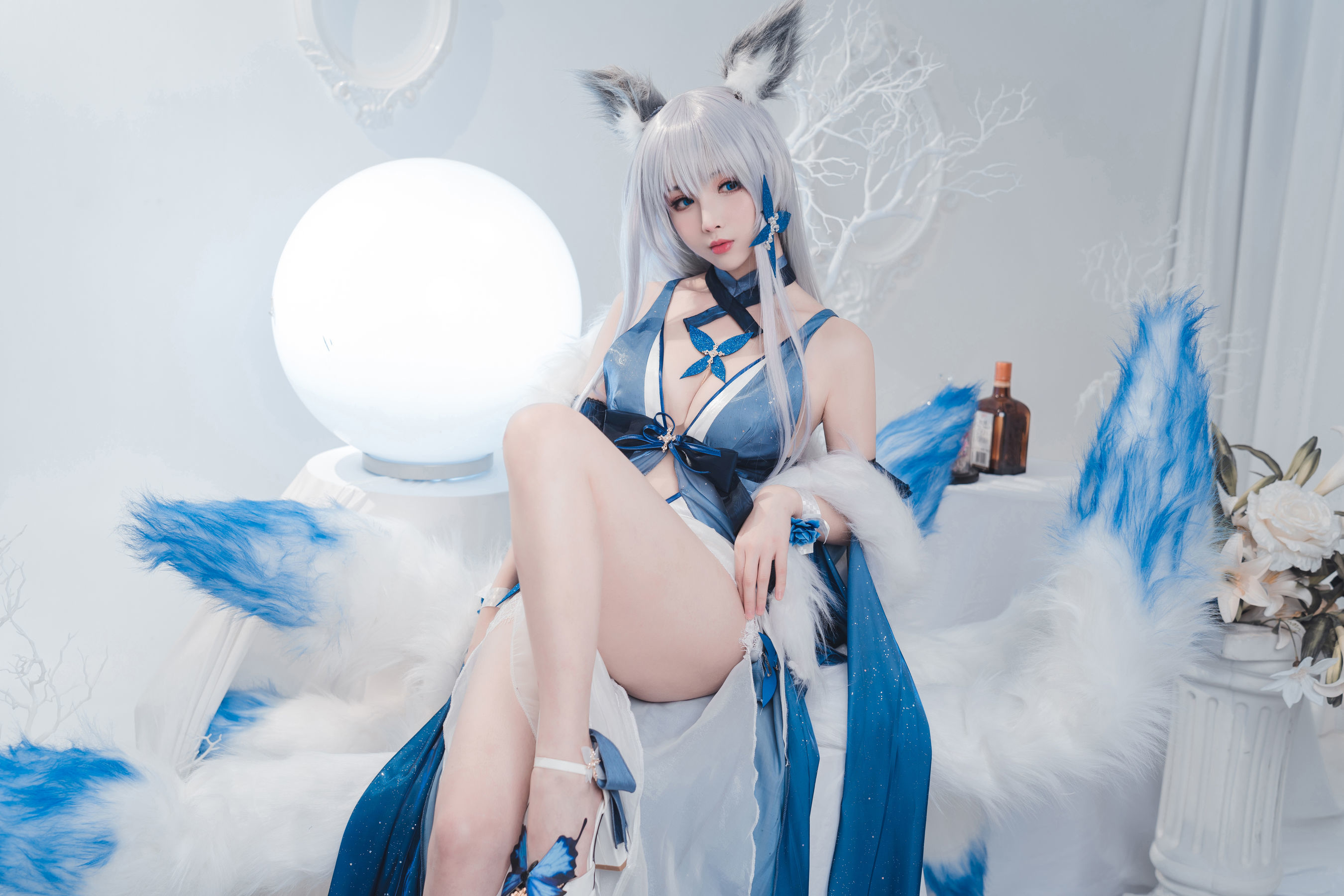 [网红COSER] COS福利rioko凉凉子 - 信浓礼服  第6张