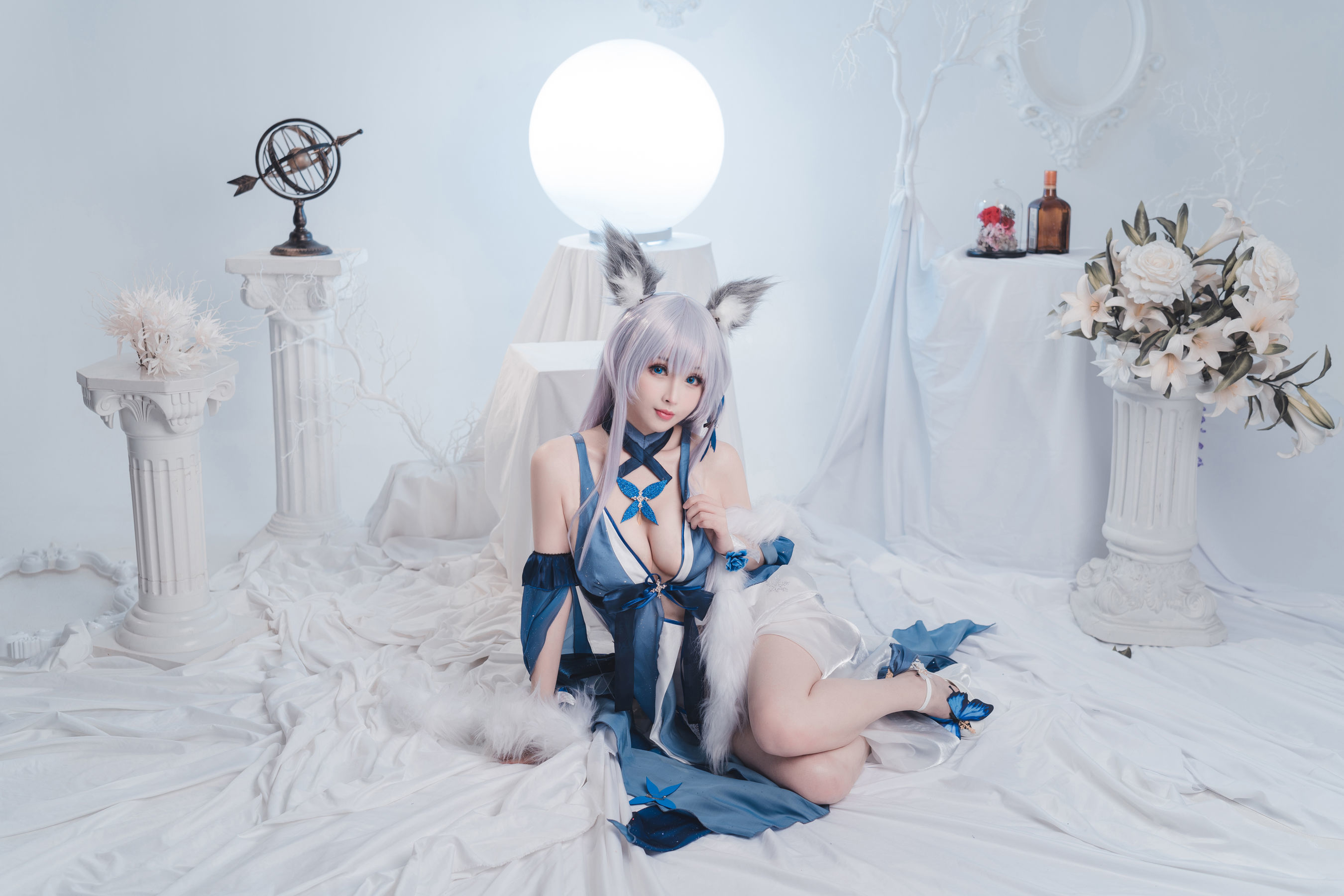 [网红COSER] COS福利rioko凉凉子 - 信浓礼服  第4张