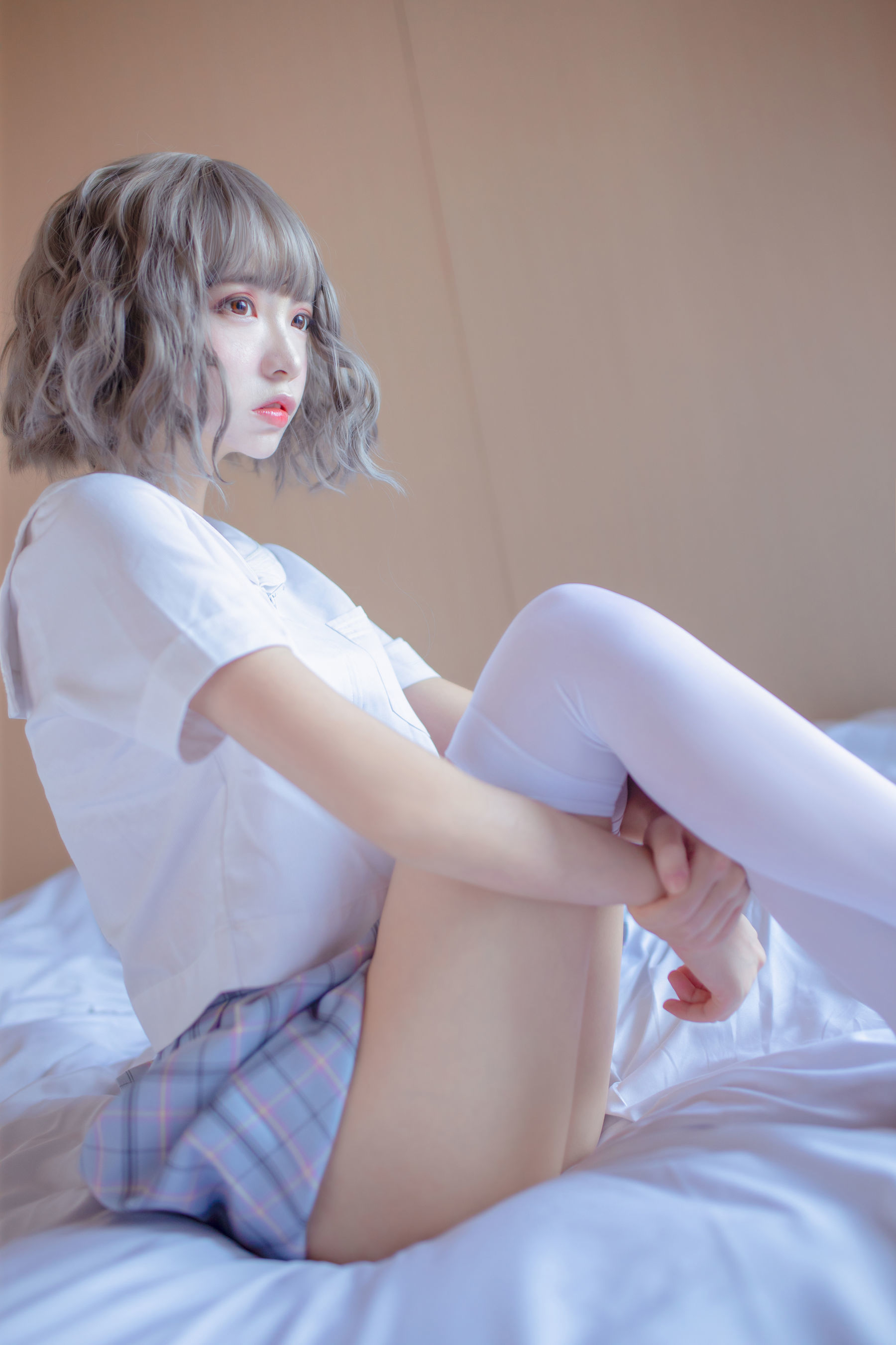 [网红COSER] 疯猫ss - 思绪之JK  第10张