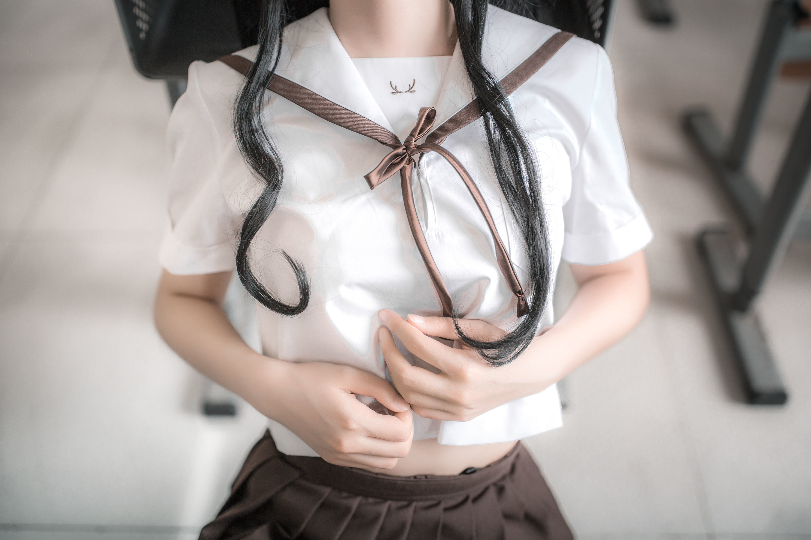 [网红COSER] 疯猫ss - 水手服和睡衣  第4张