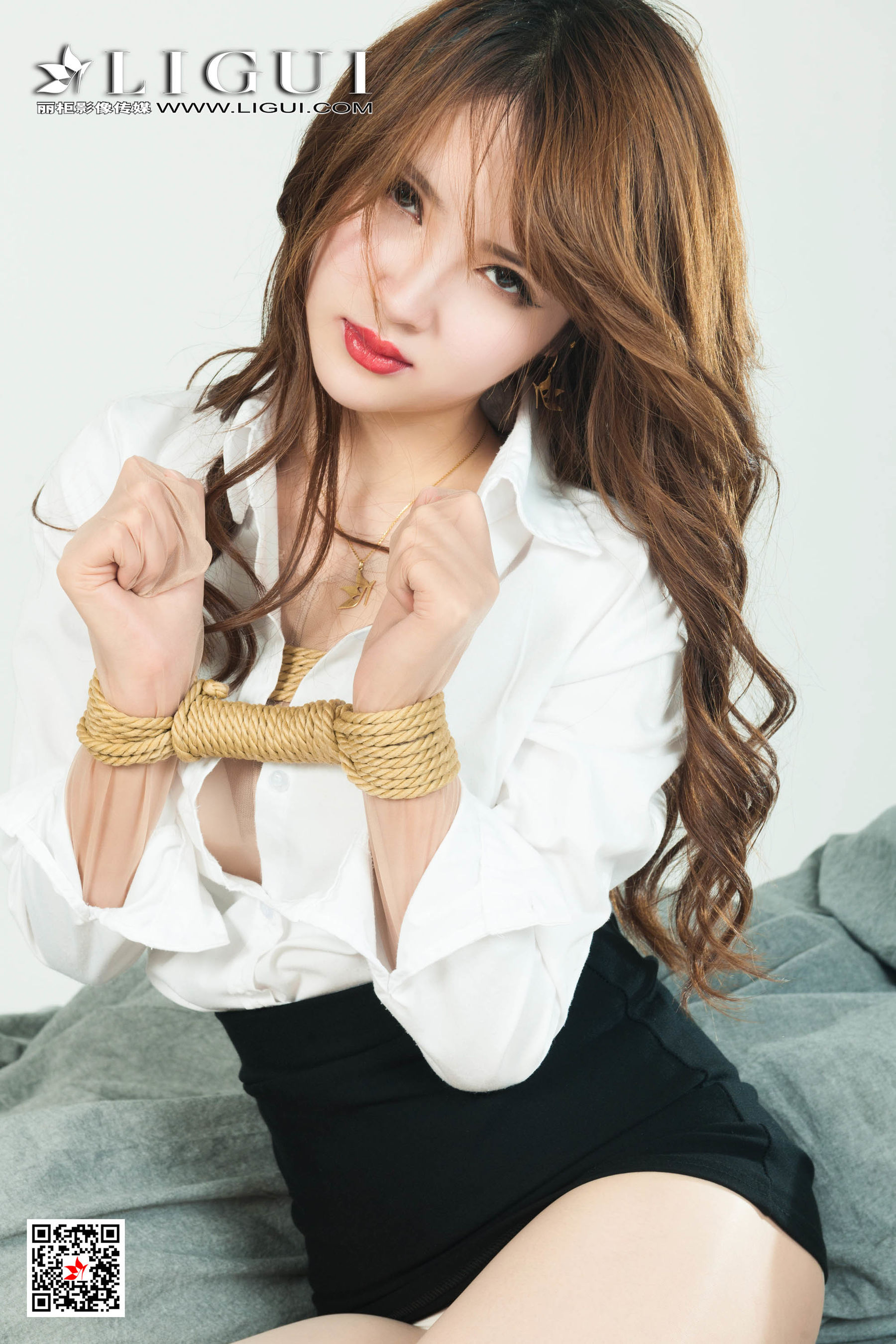 [丽柜Ligui] 紧缚丽莲 Model 天天  第12张
