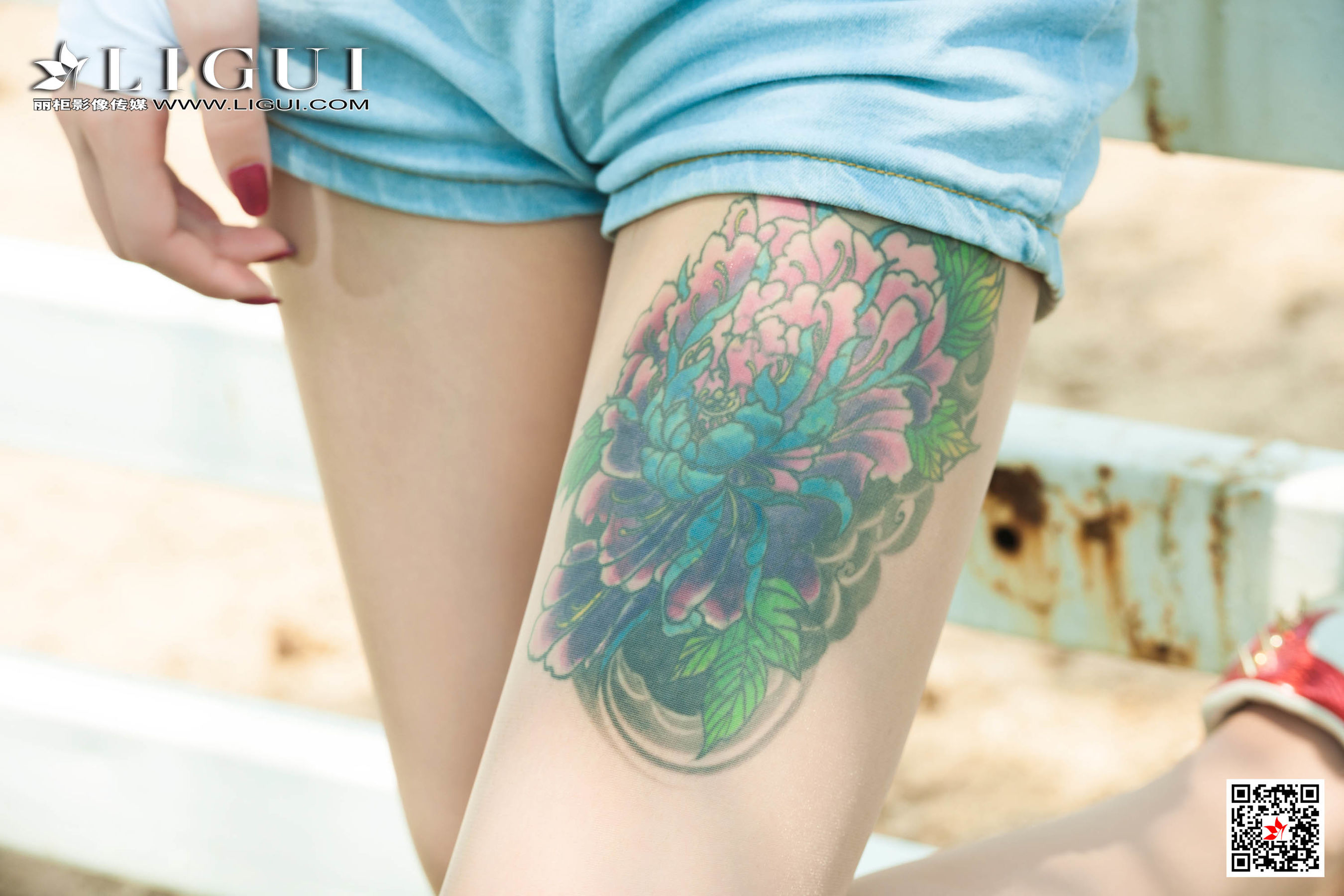 [丽柜Ligui] 网络丽人 Model 甜甜&安娜  第3张