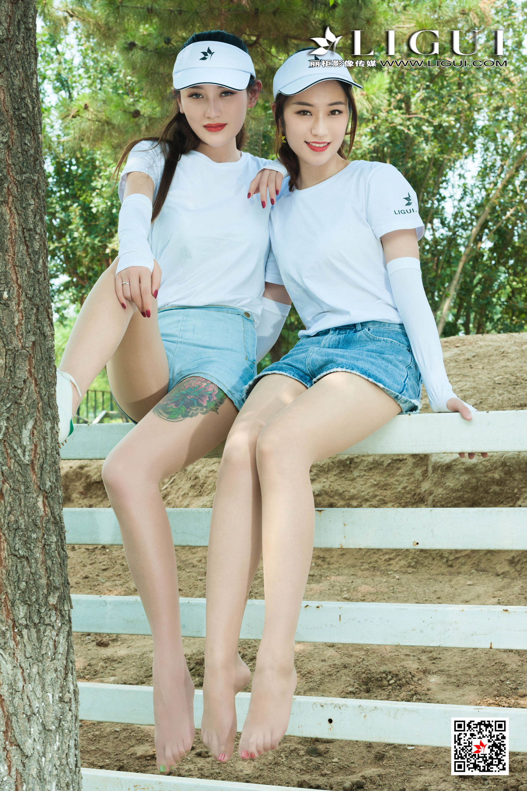 [丽柜Ligui] 网络丽人 Model 甜甜&安娜  第11张