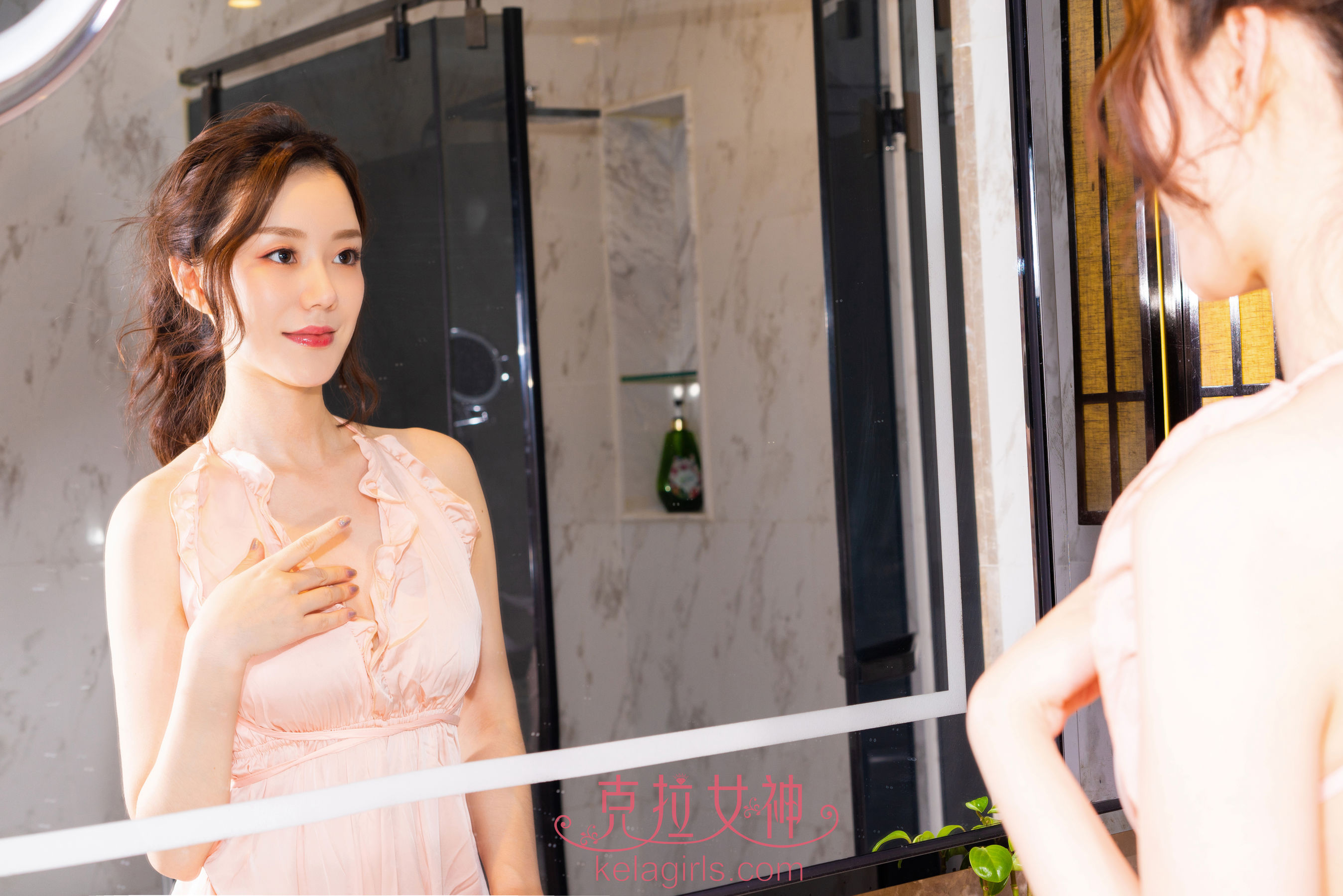 [克拉女神Kelagirls]  江琴 镜里观花 第4张